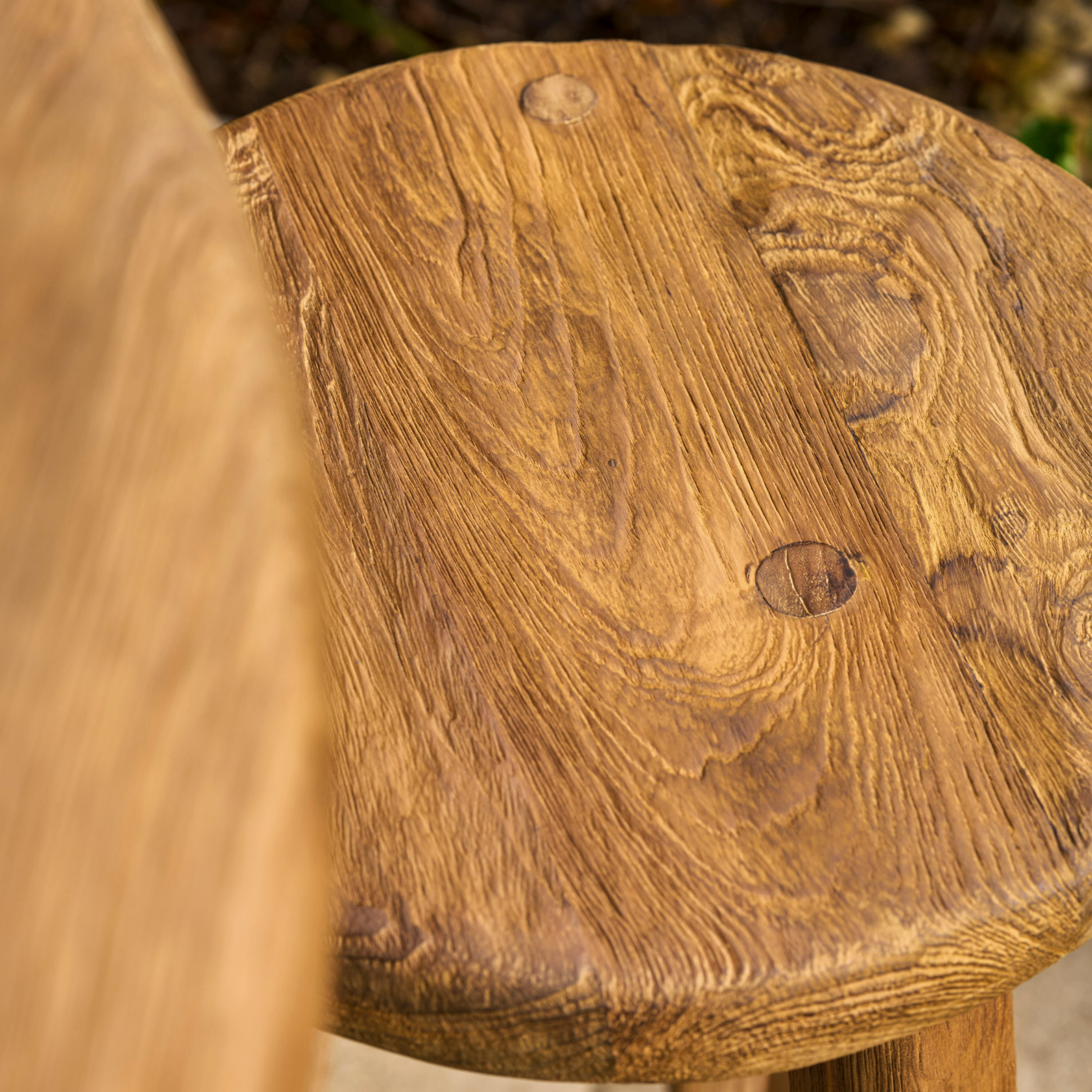 Hawthorne Bar Stool – Reclaimed Teak, Natural