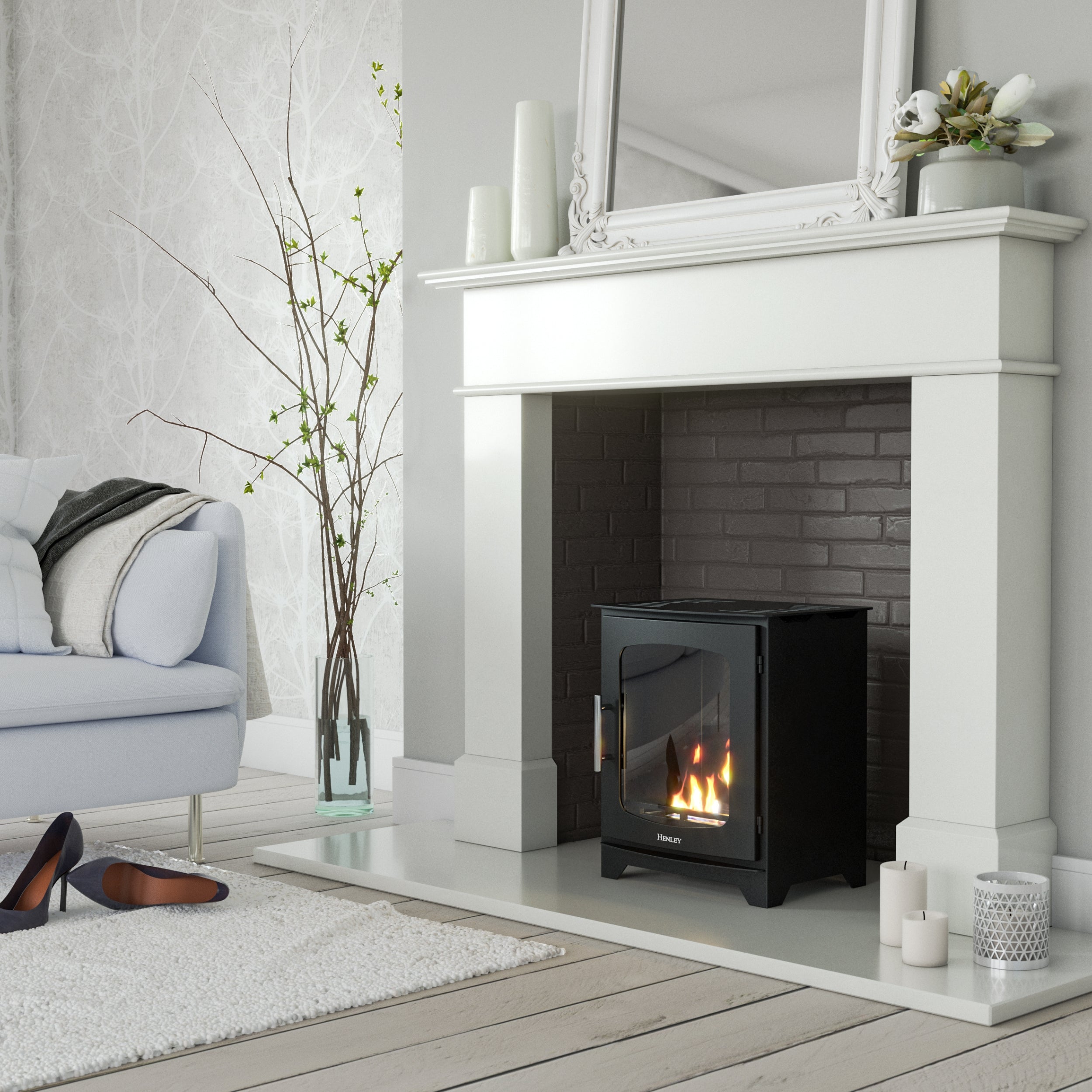 Henley Hazelwood Compact Bioethanol Stove