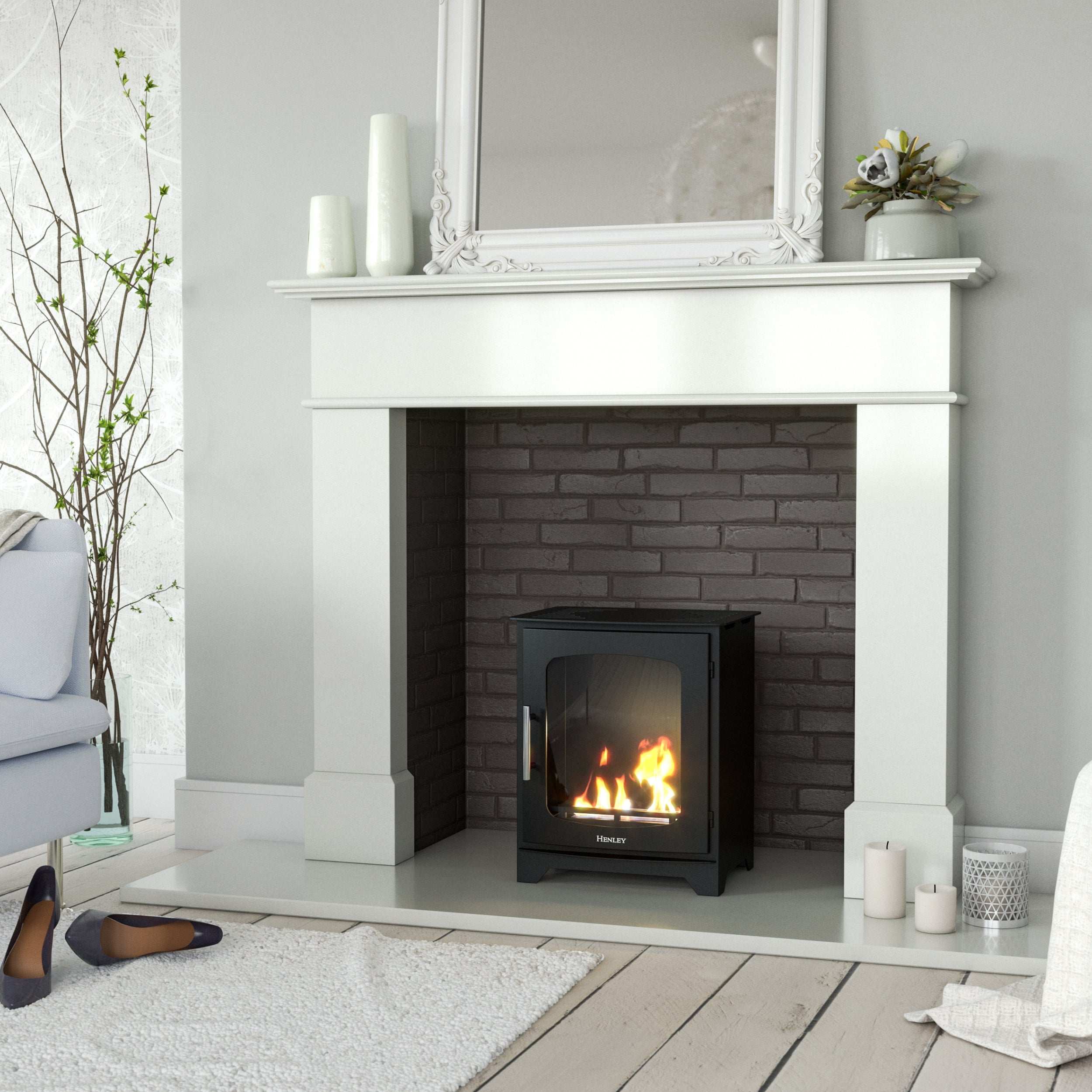 Henley Hazelwood Compact Bioethanol Stove