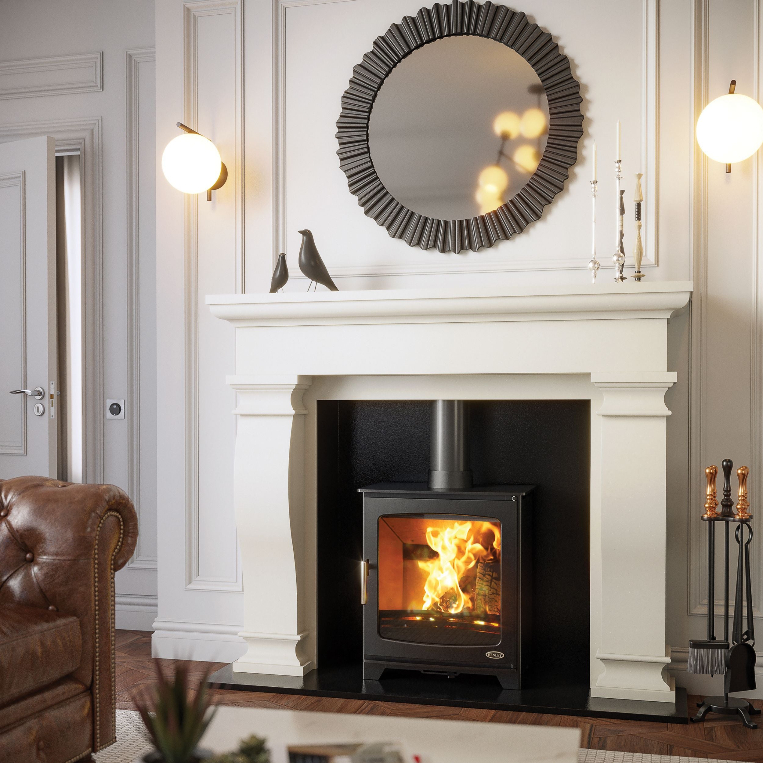 Henley Hazelwood Compact 5kW Wood Burning Stove