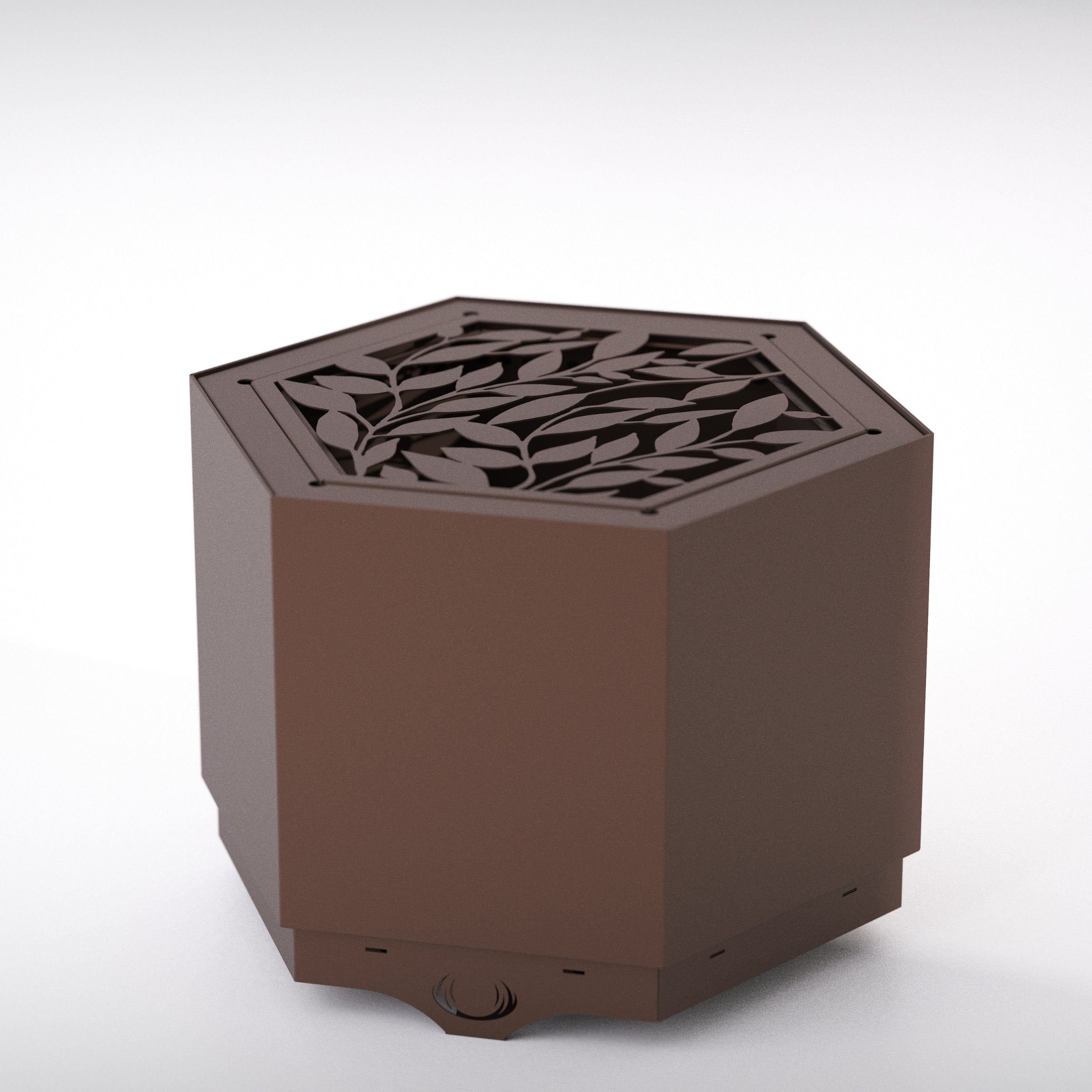 Pollen Hex Smokeless Fire Pit Table – Wood-Burning