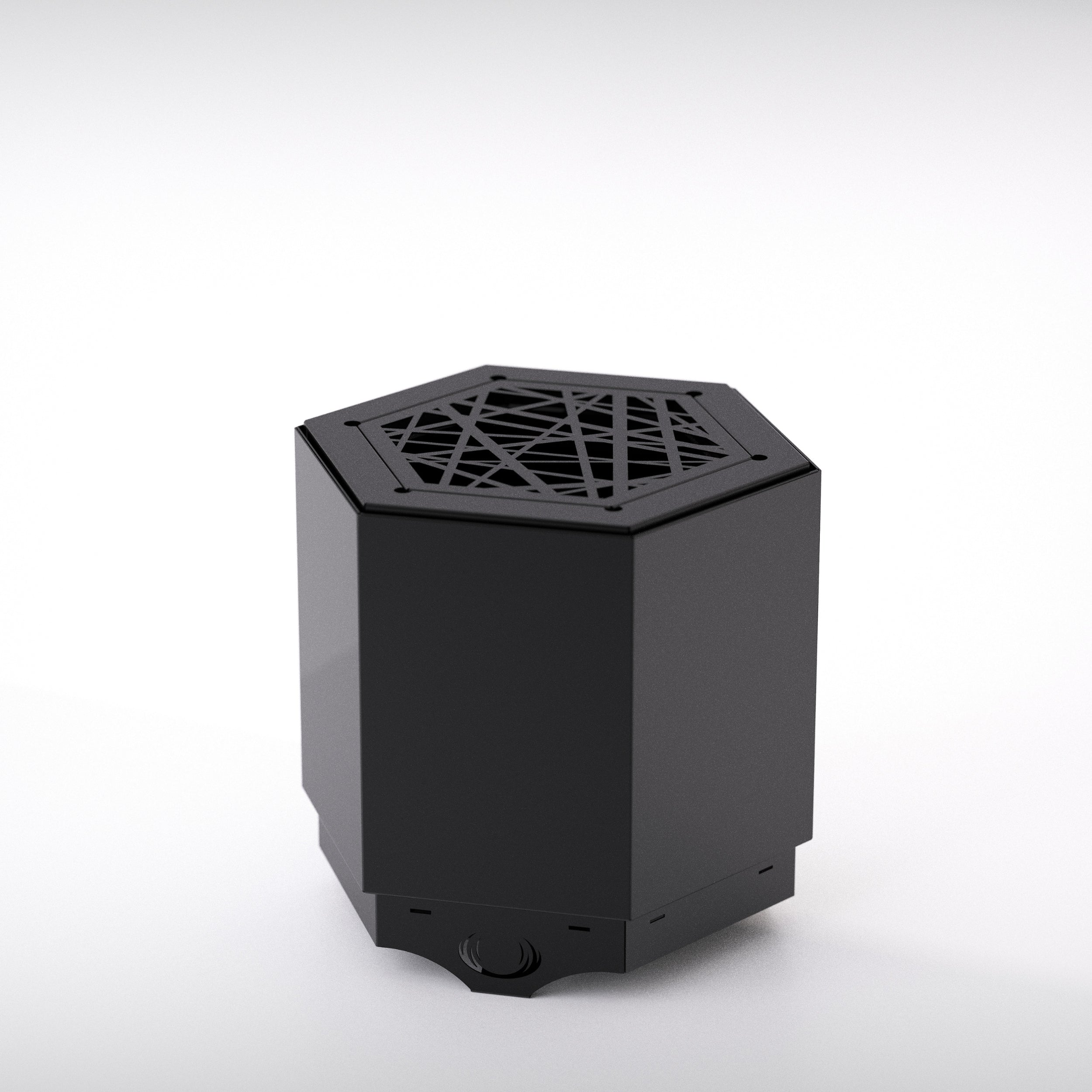 Pollen Hex Smokeless Fire Pit Table – Wood-Burning