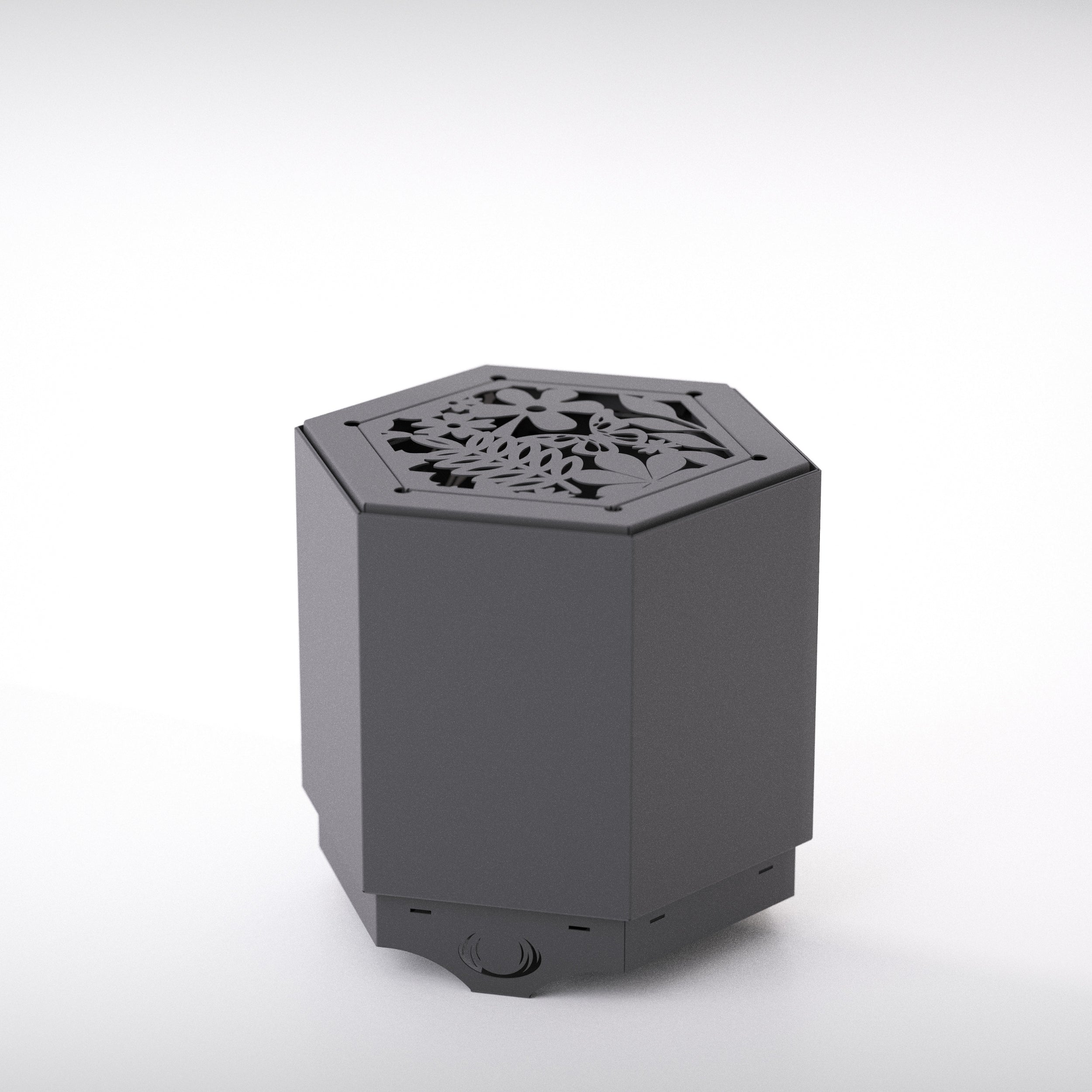 Pollen Hex Smokeless Fire Pit Table – Wood-Burning
