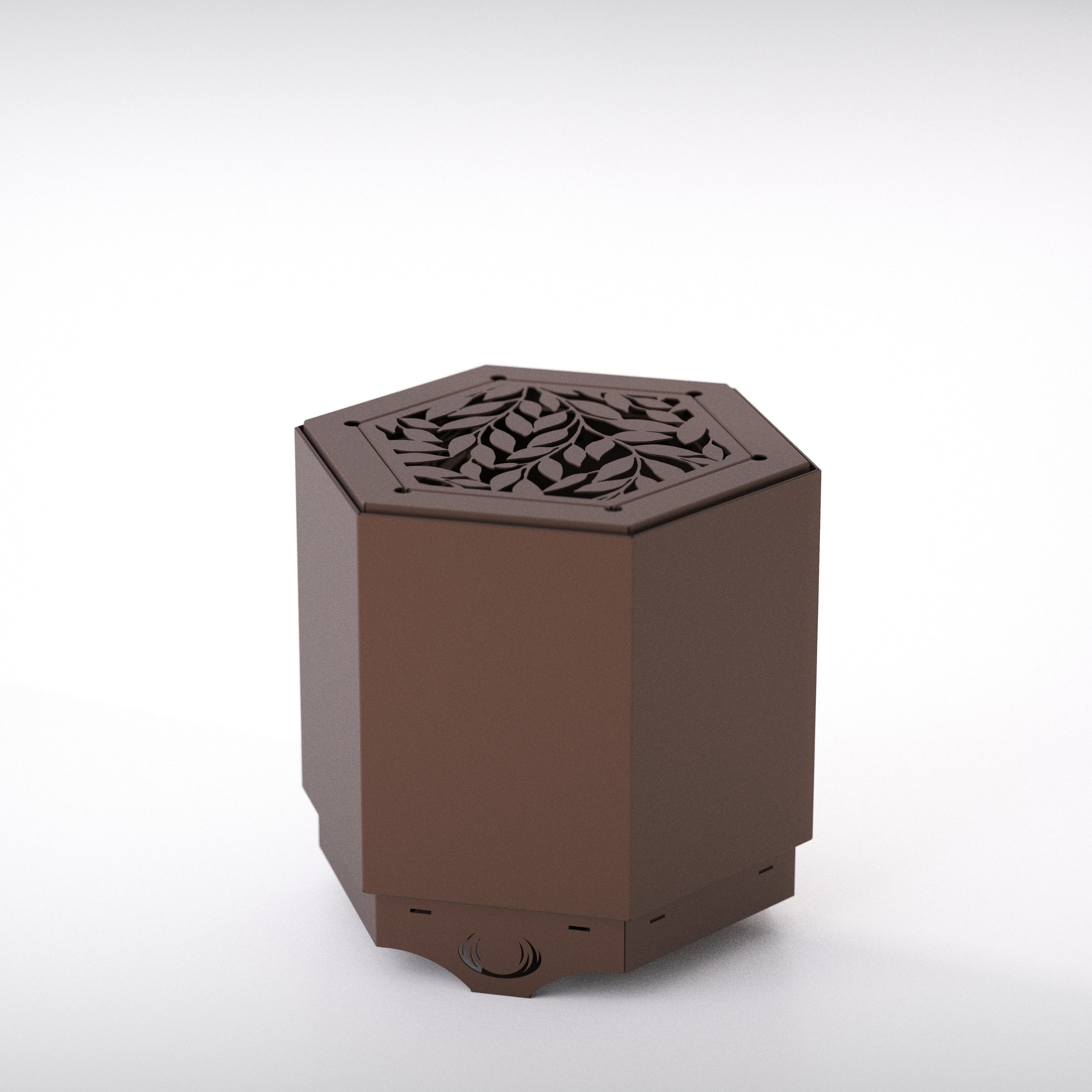 Pollen Hex Smokeless Fire Pit Table – Wood-Burning