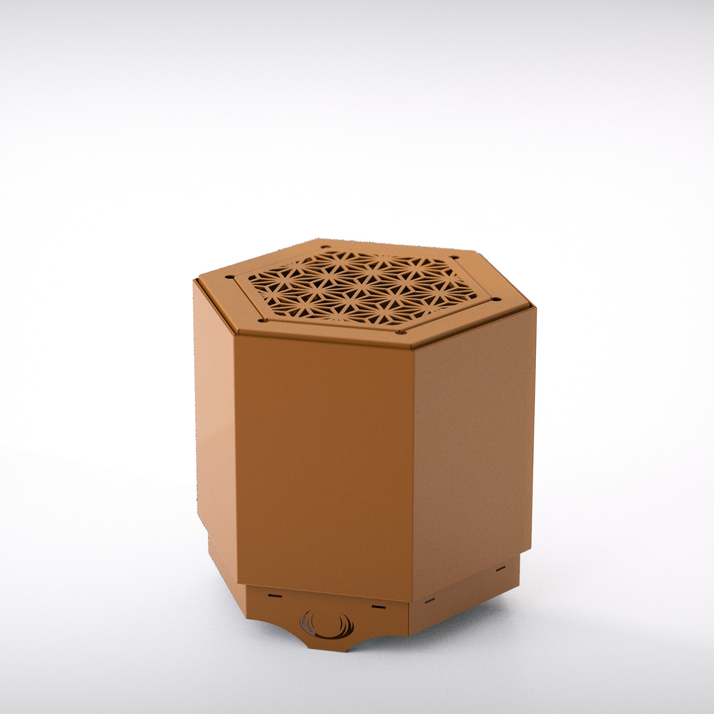 Pollen Hex Smokeless Fire Pit Table – Wood-Burning