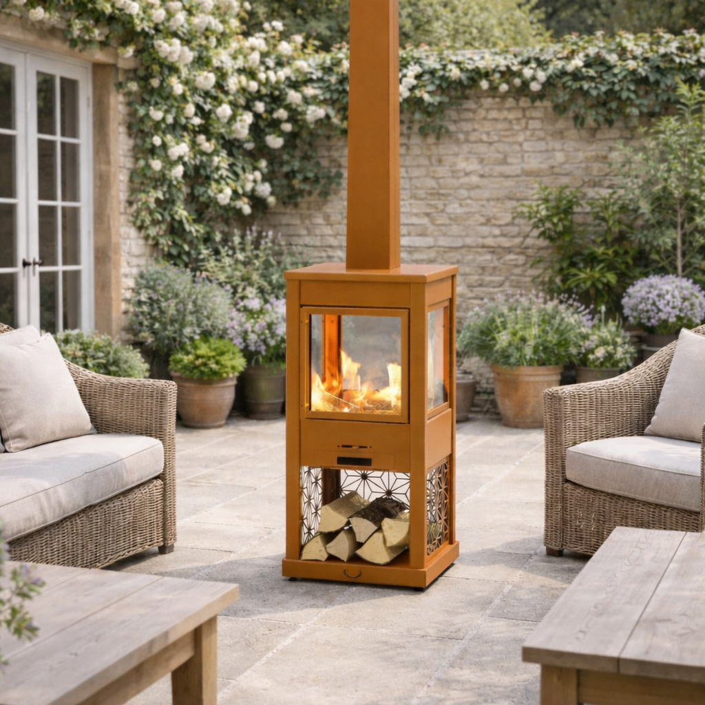 Pollen Hive Garden Stove – Outdoor Wood-Burning Heater