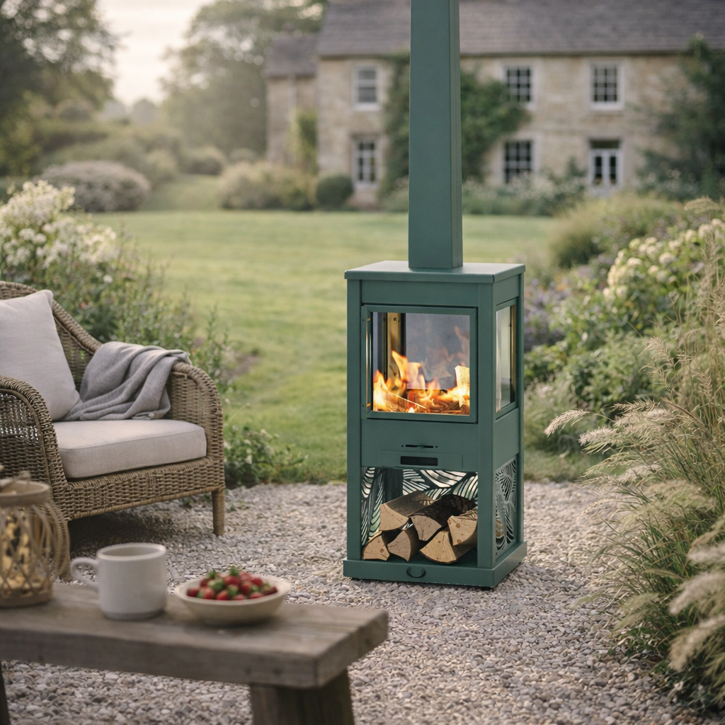 Pollen Hive Garden Stove – Outdoor Wood-Burning Heater