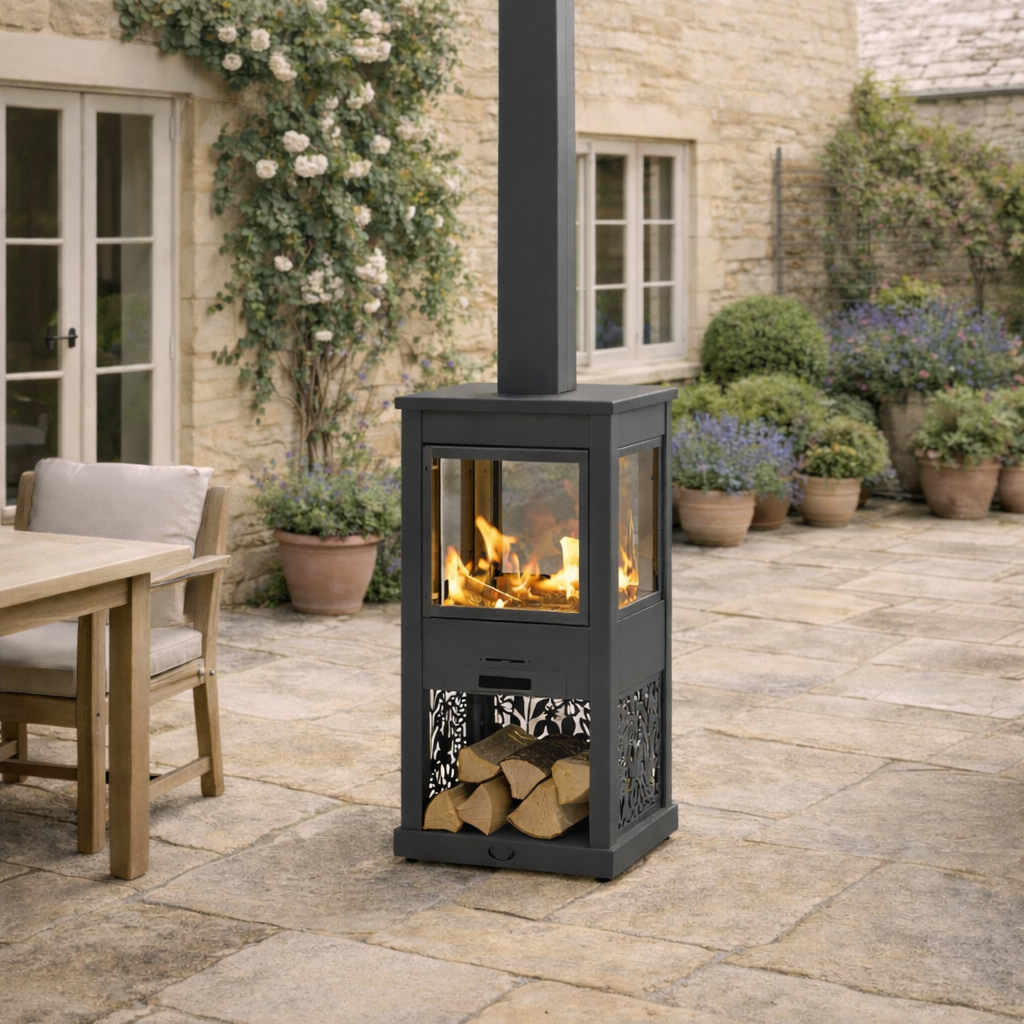 Pollen Hive Garden Stove – Outdoor Wood-Burning Heater
