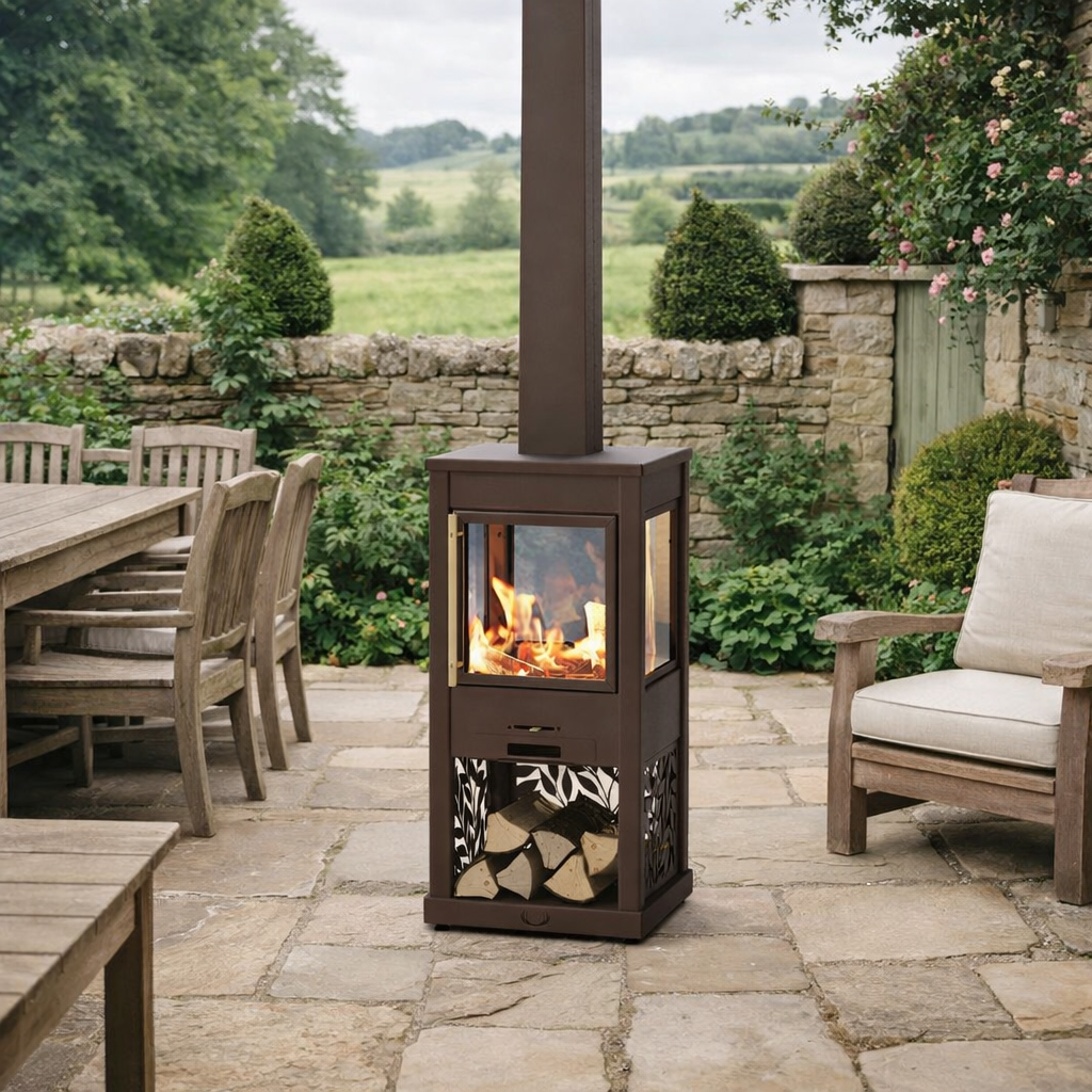 Pollen Hive Garden Stove – Outdoor Wood-Burning Heater