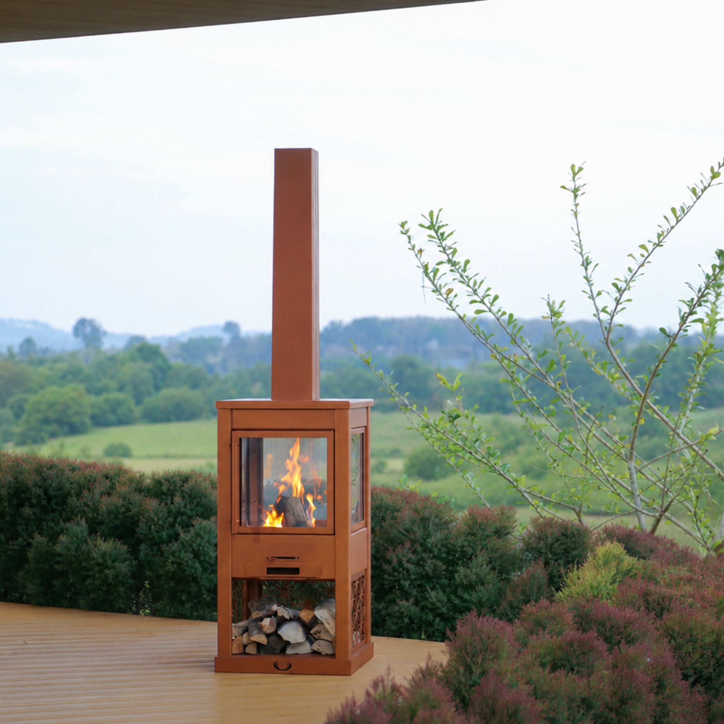 Pollen Hive Garden Stove – Outdoor Wood-Burning Heater