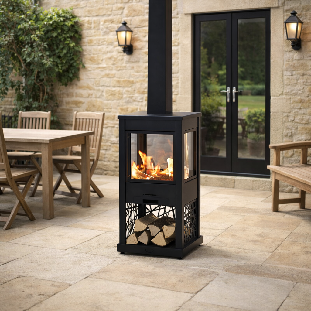Pollen Hive Garden Stove – Outdoor Wood-Burning Heater
