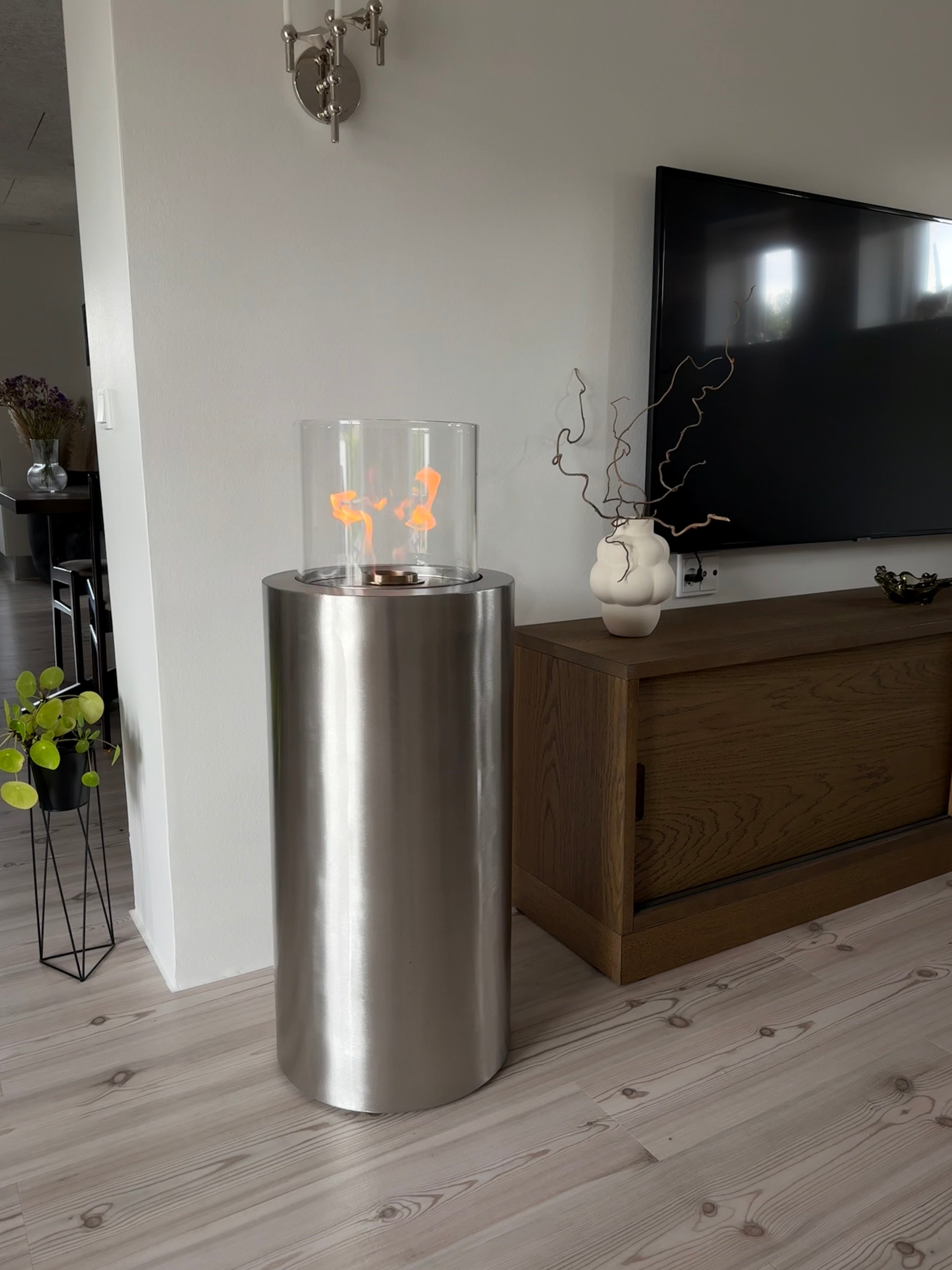 ScandiFlames Dualis 2-in-1 Bioethanol Fireplace