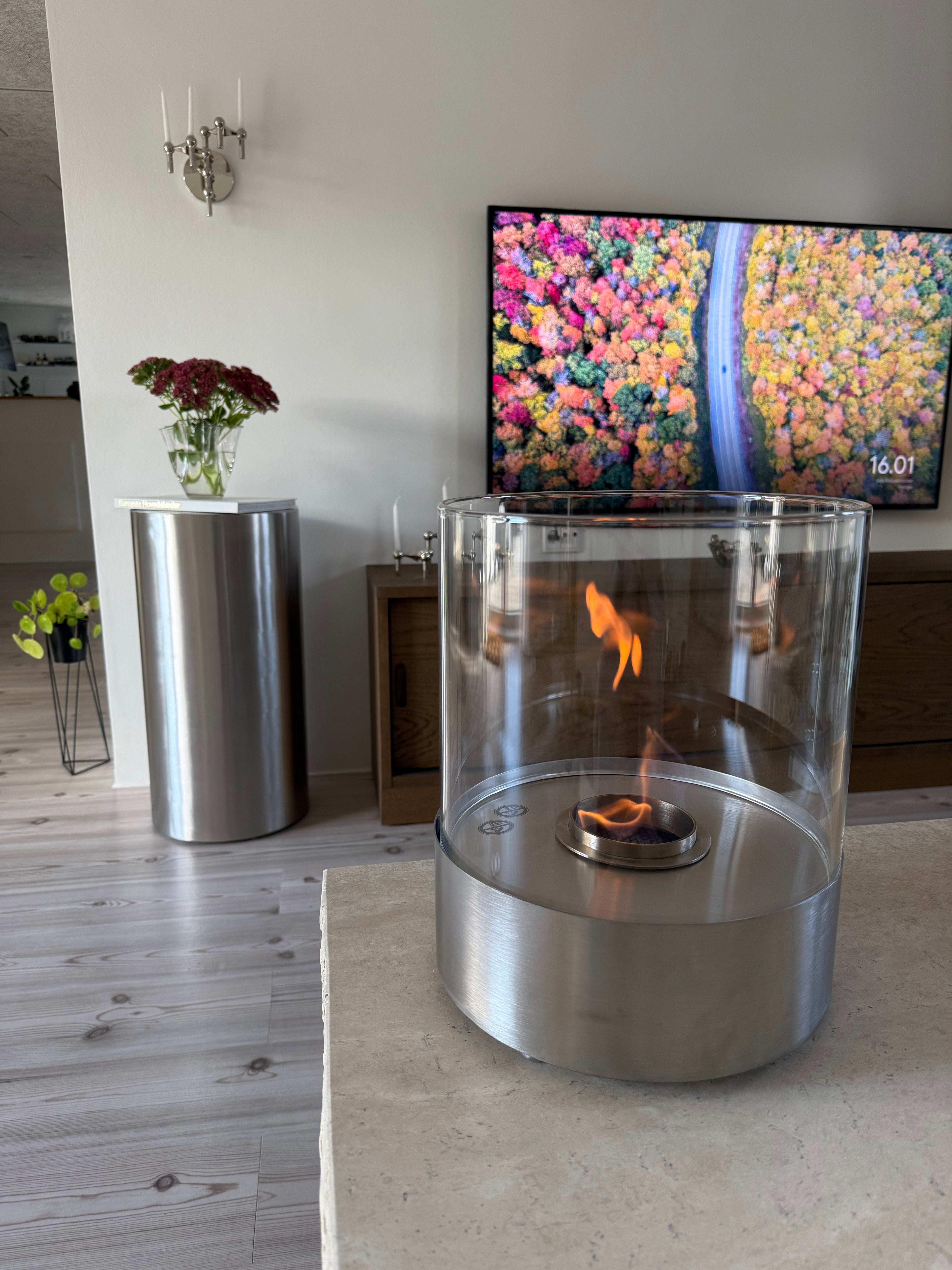 ScandiFlames Dualis 2-in-1 Bioethanol Fireplace