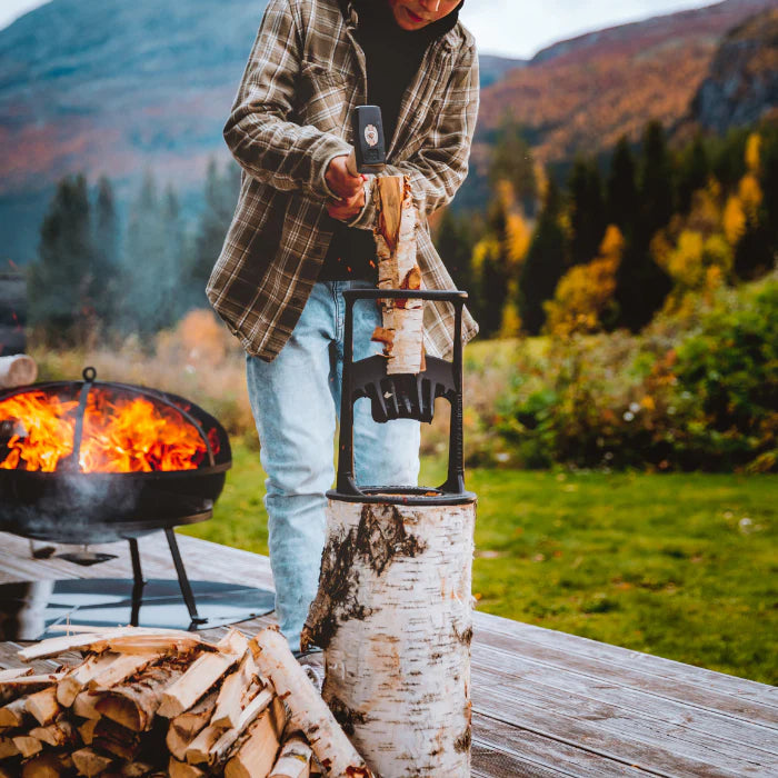 Kindling Cracker Cast Iron Firewood Splitter