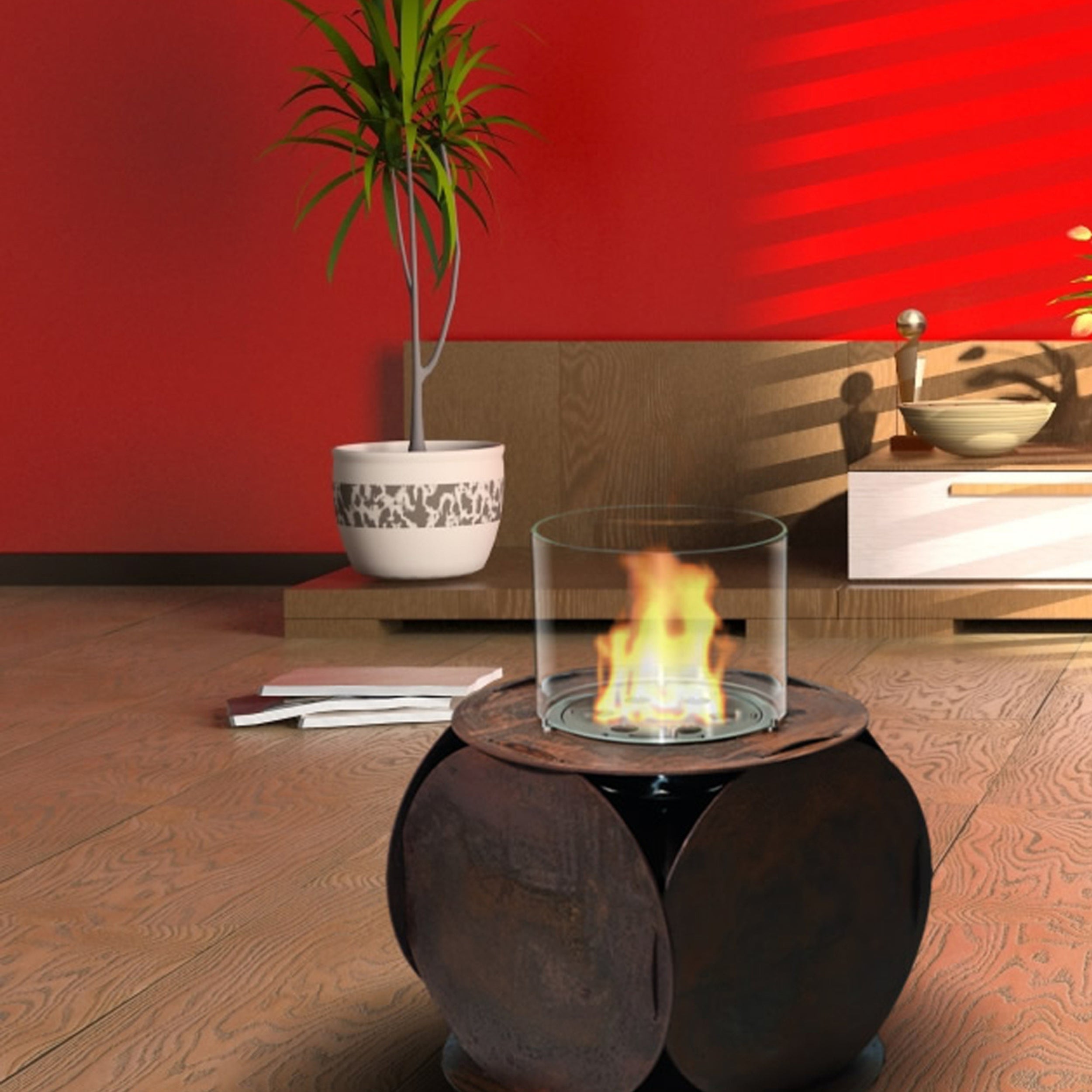 GlammFire Lira Bioethanol Fireplace