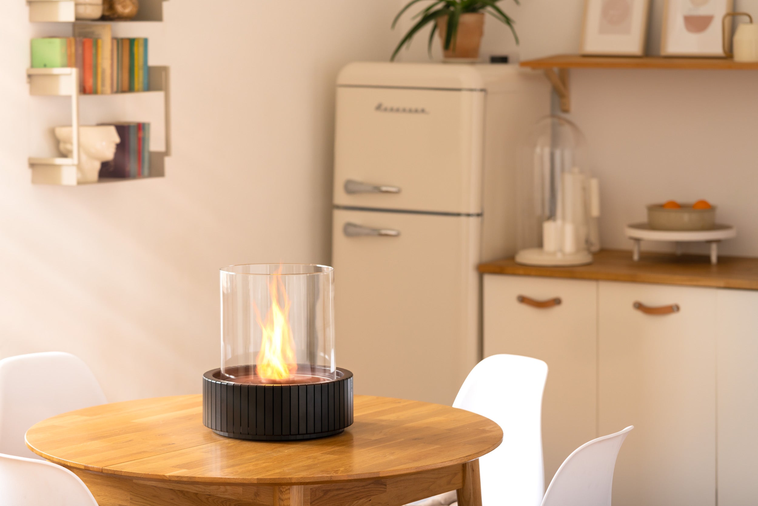 Planika Lotus - Freestanding bioethanol table fireplace