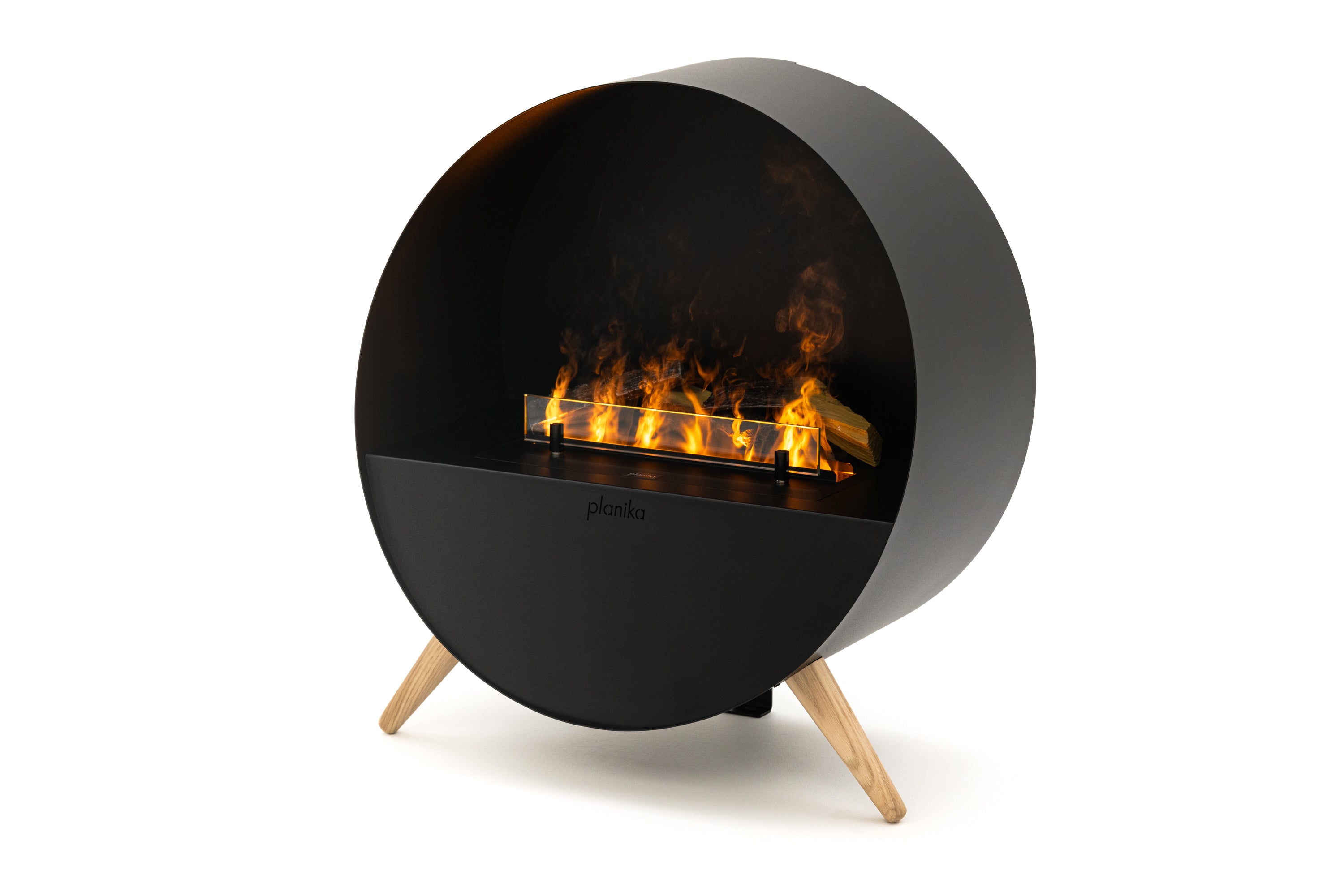 Planika Misty – Freestanding Electric Fireplace (Water Vapour Flame)