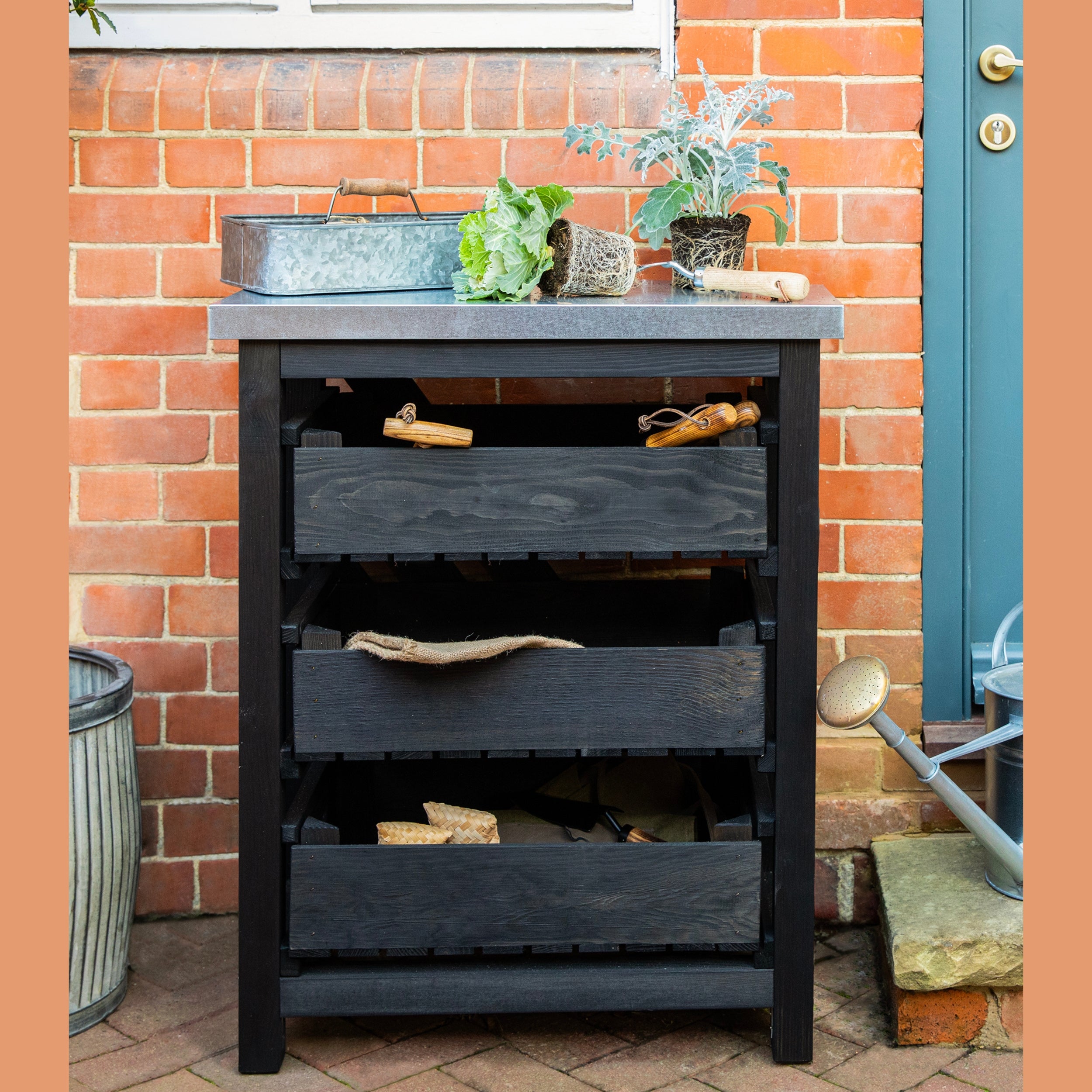 Moreton Shed Storage Unit – Black Spruce