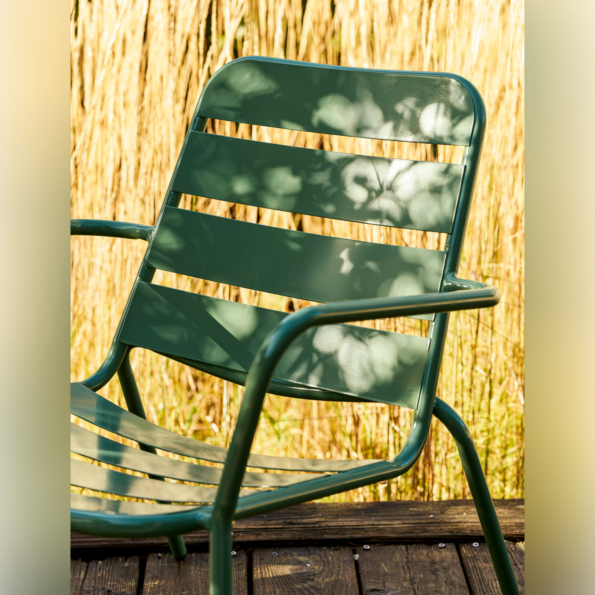 Newbridge Outdoor Armchair Bistro Set – Powder Coated Steel