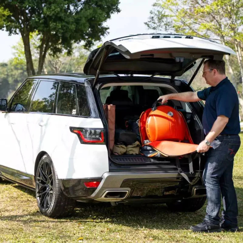 O-GRILL 900 – Orange Portable Gas Grill