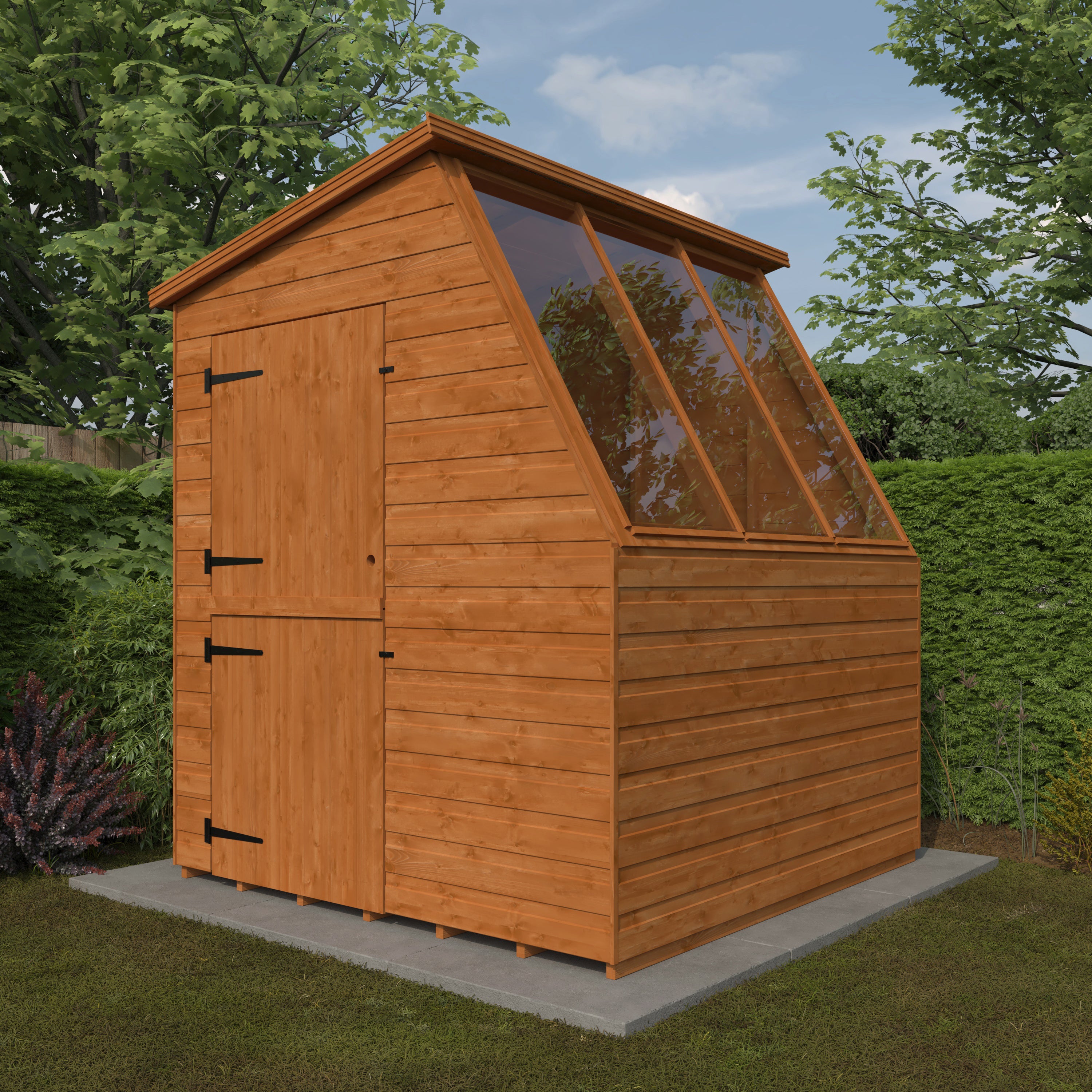 AEMYR Jewel Potting Shed – Shiplap Timber