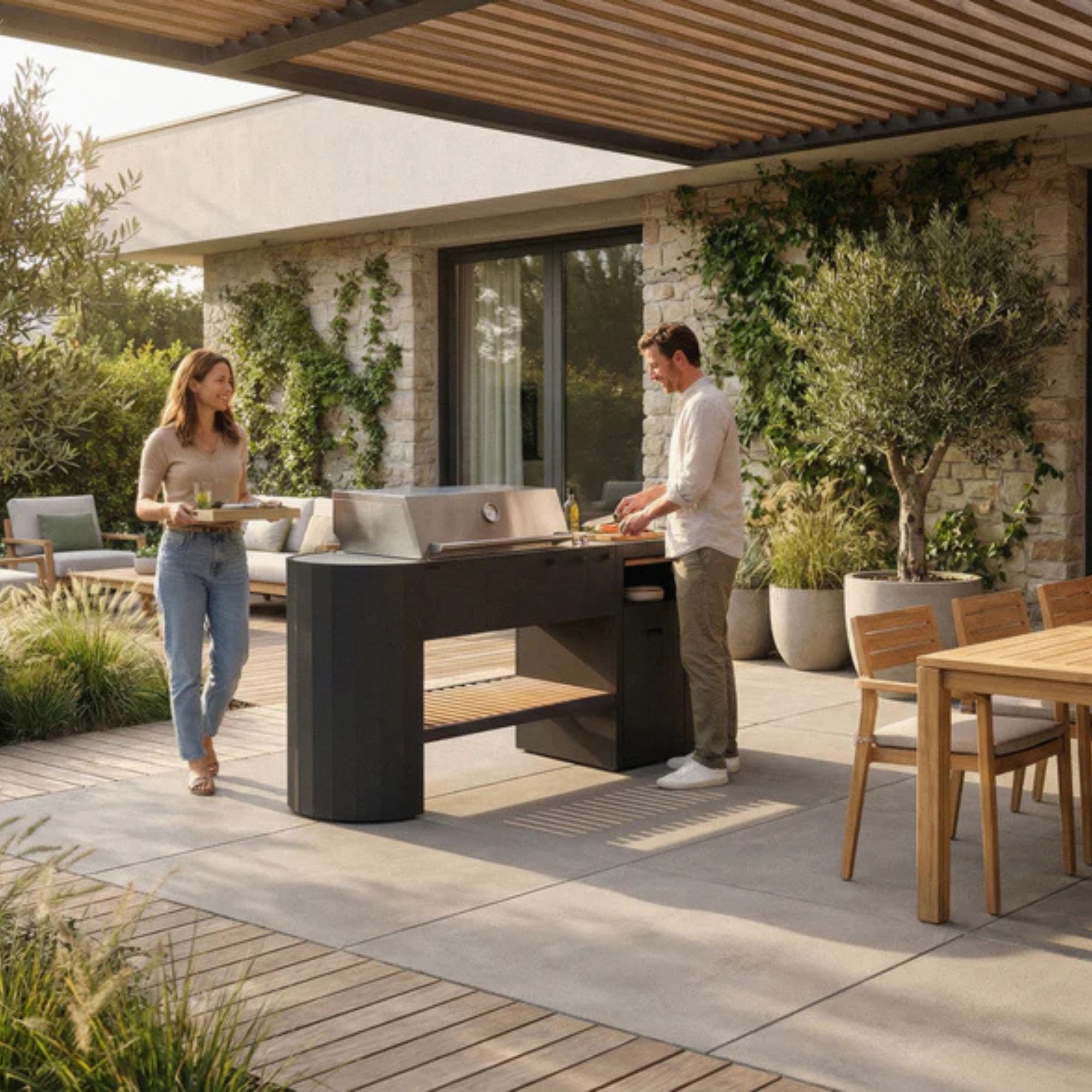Q-Boo OVO GM Medium Freestanding Outdoor Kitchen