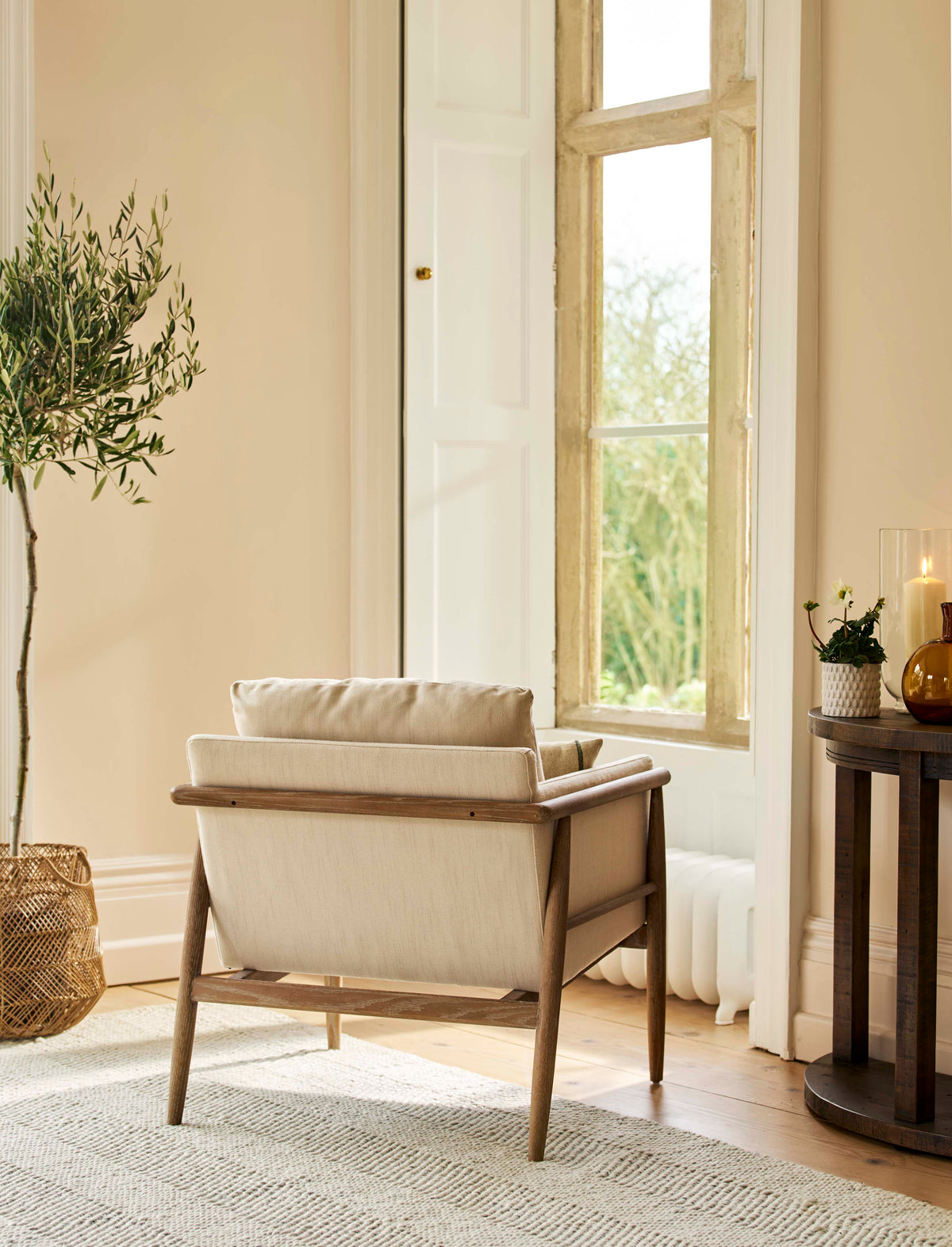 Kennington Armchair – Ash Wood