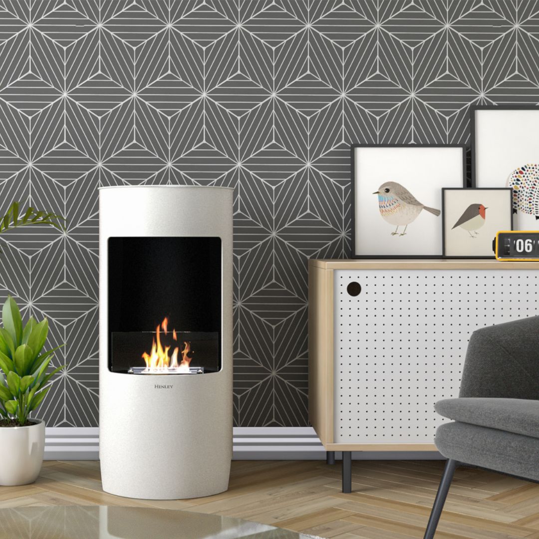 Henley Paris Freestanding Bioethanol Stove – Black or White