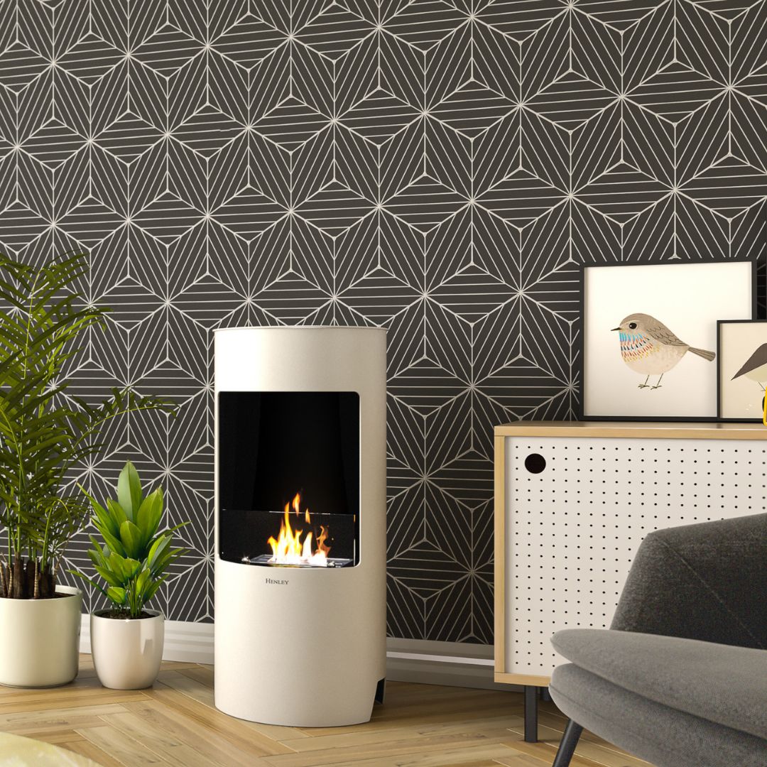Henley Paris Freestanding Bioethanol Stove – Black or White