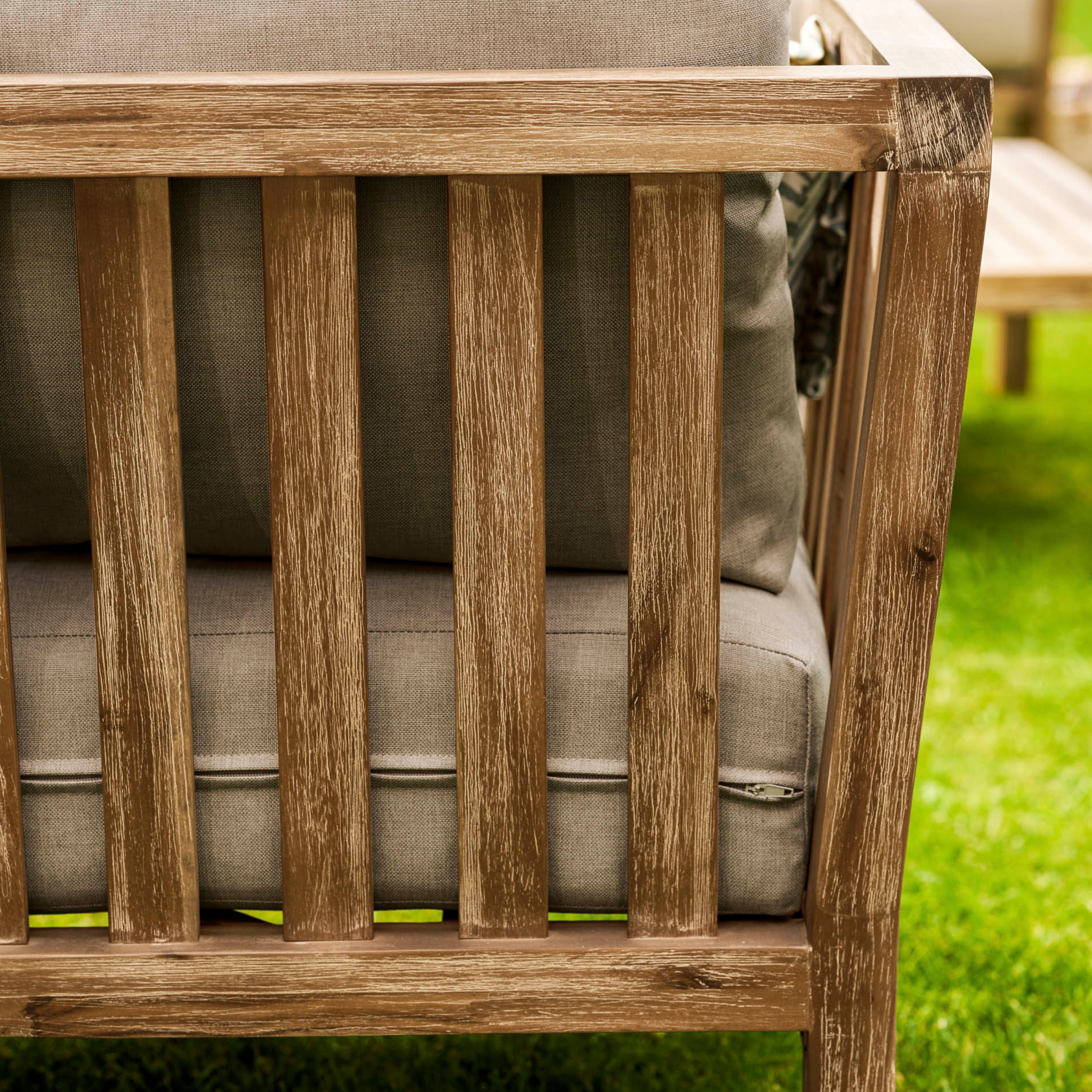 Porthallow Corner Sofa Set – Acacia Wood