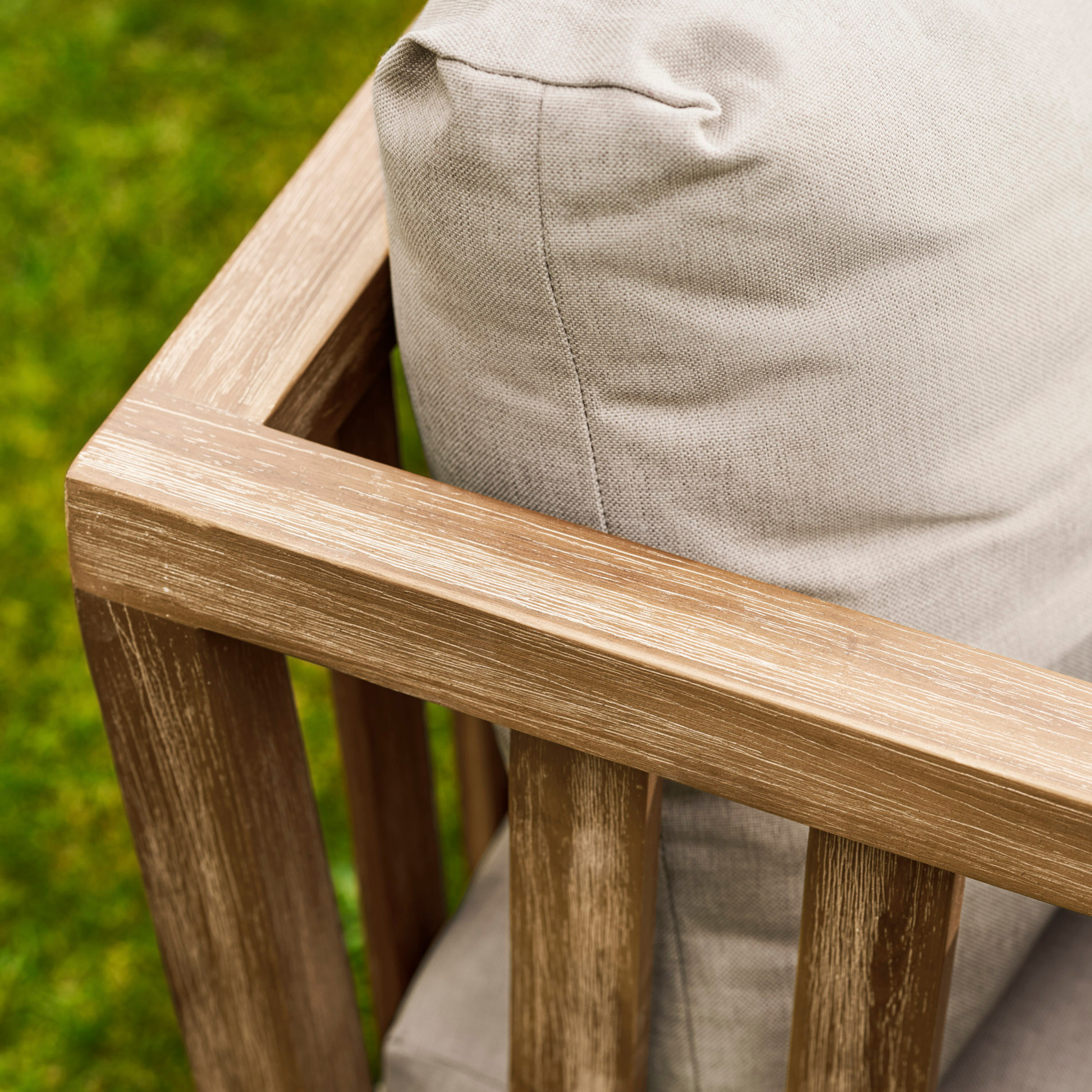 Porthallow Corner Sofa Set – Acacia Wood