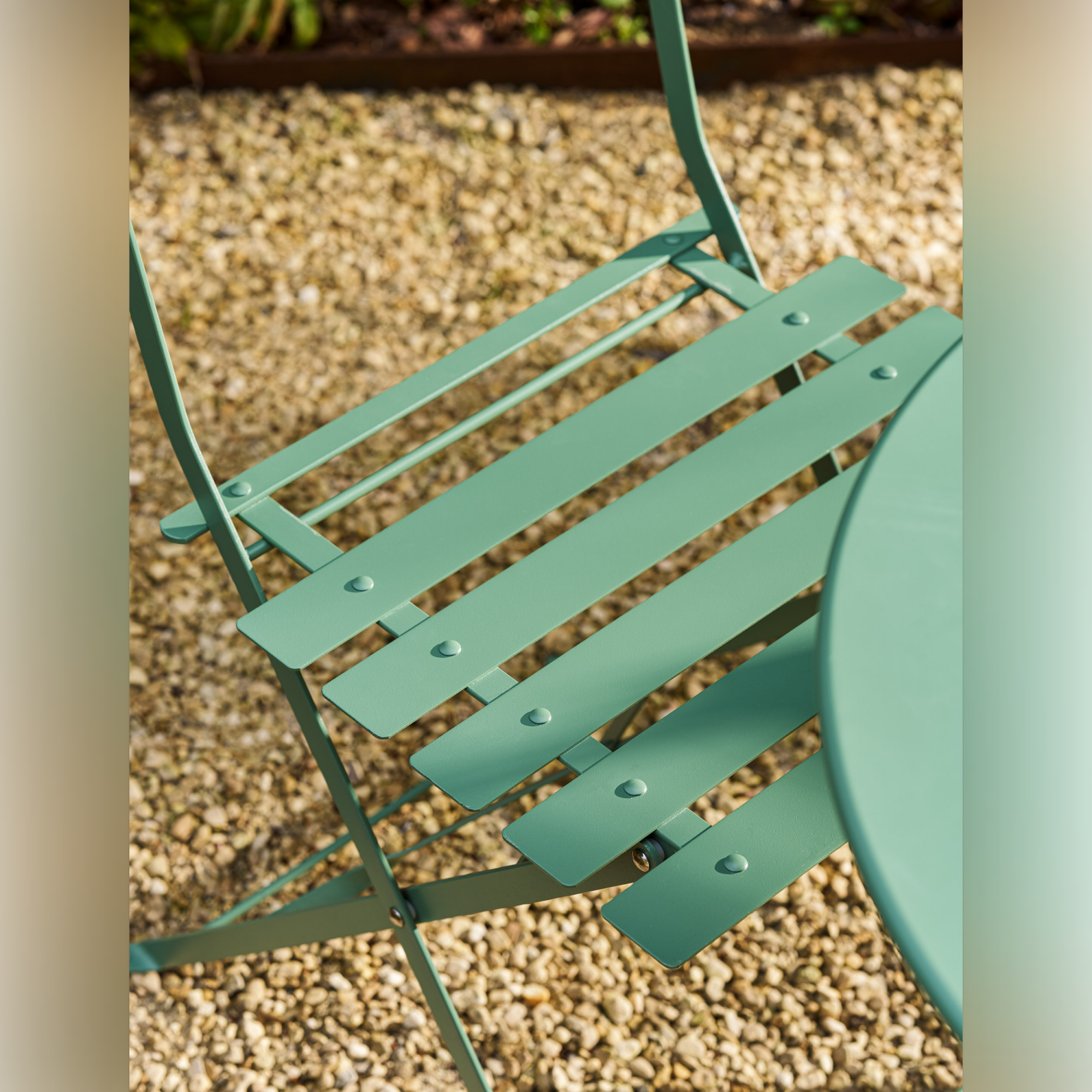Rive Droite Small Outdoor Bistro Set – Powder Coated Steel