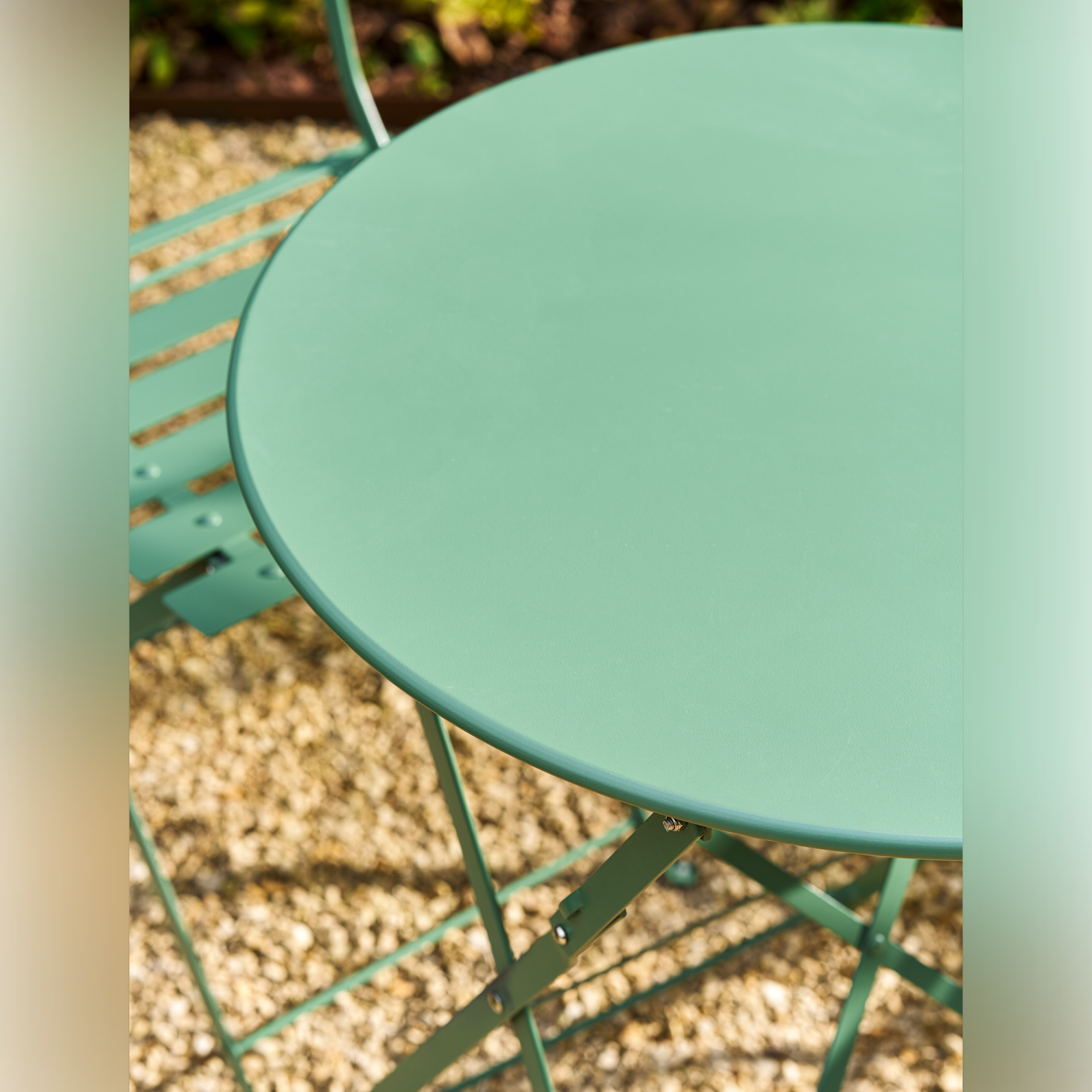 Rive Droite Small Outdoor Bistro Set – Powder Coated Steel