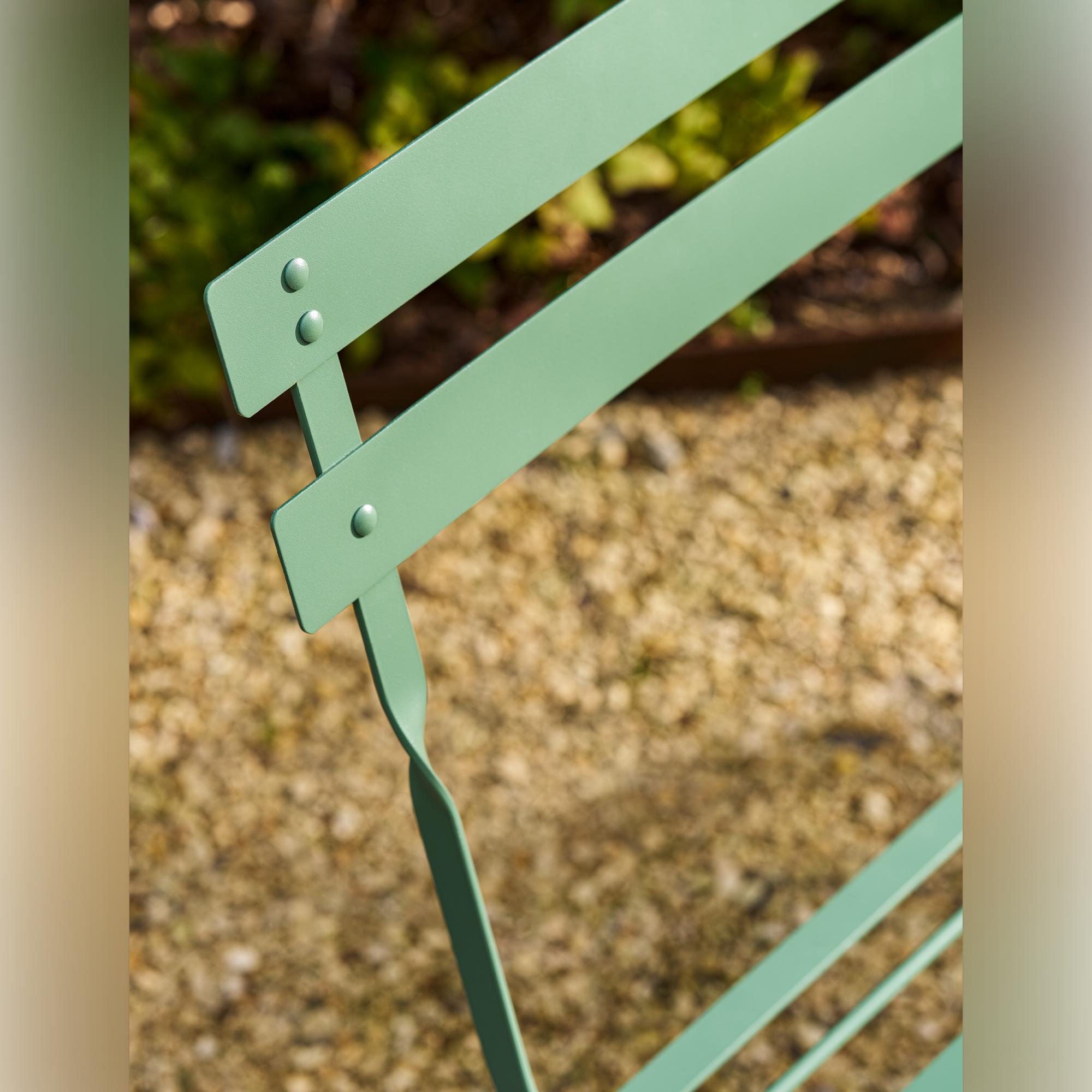 Rive Droite Small Outdoor Bistro Set – Powder Coated Steel
