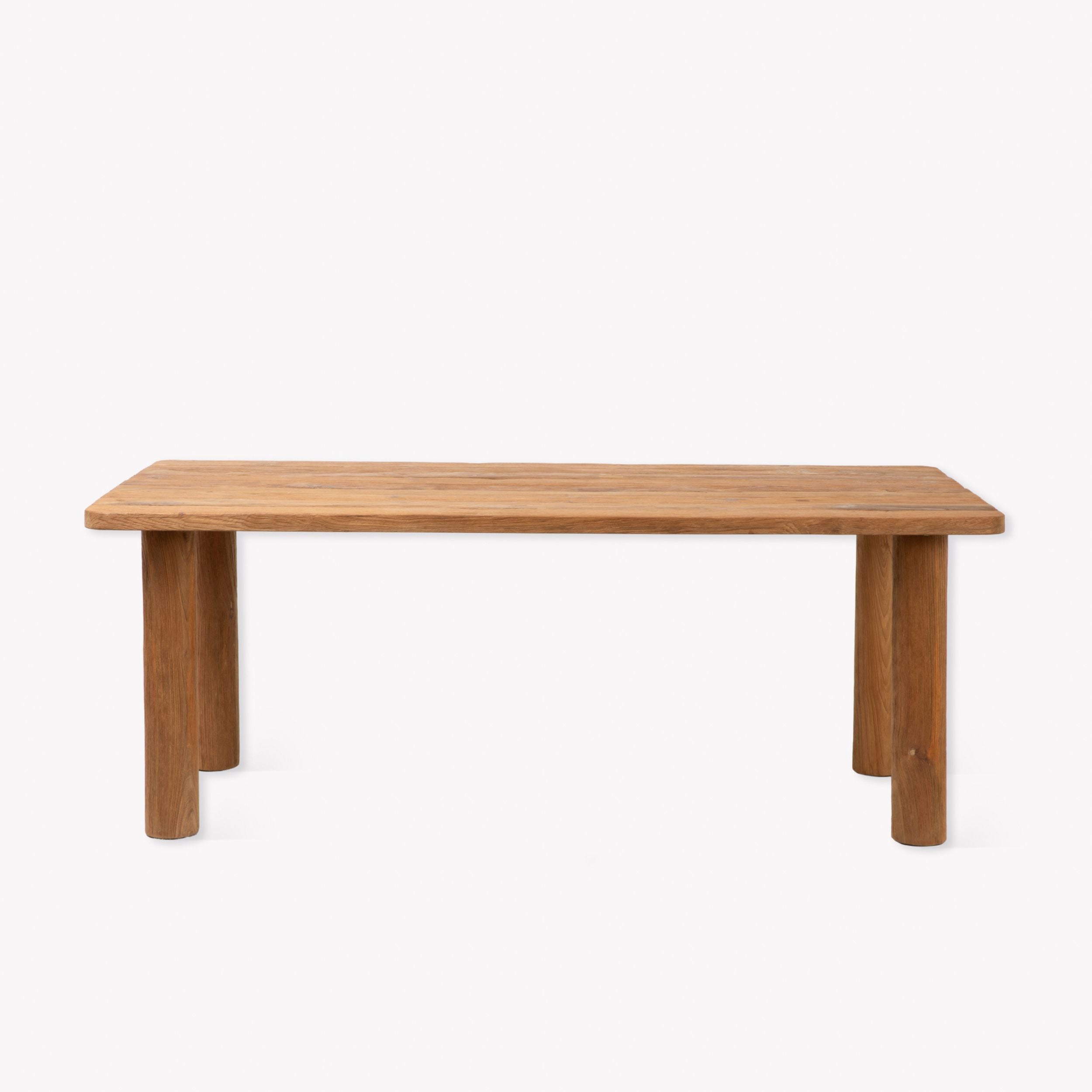 Radcot Rectangular Outdoor Dining Table – Reclaimed Teak