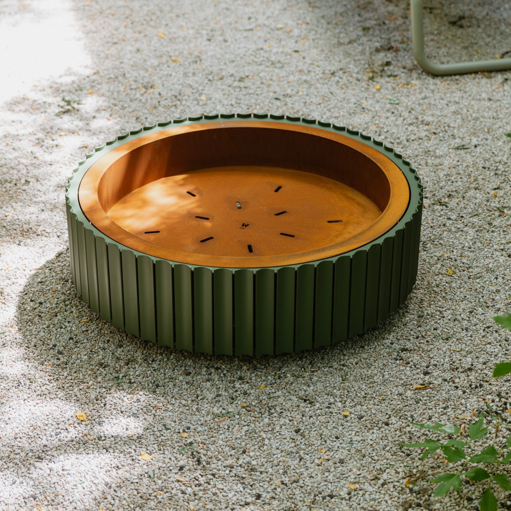 Wünder The Ring Fire Bowl – Corten Steel Outdoor Fire Pit
