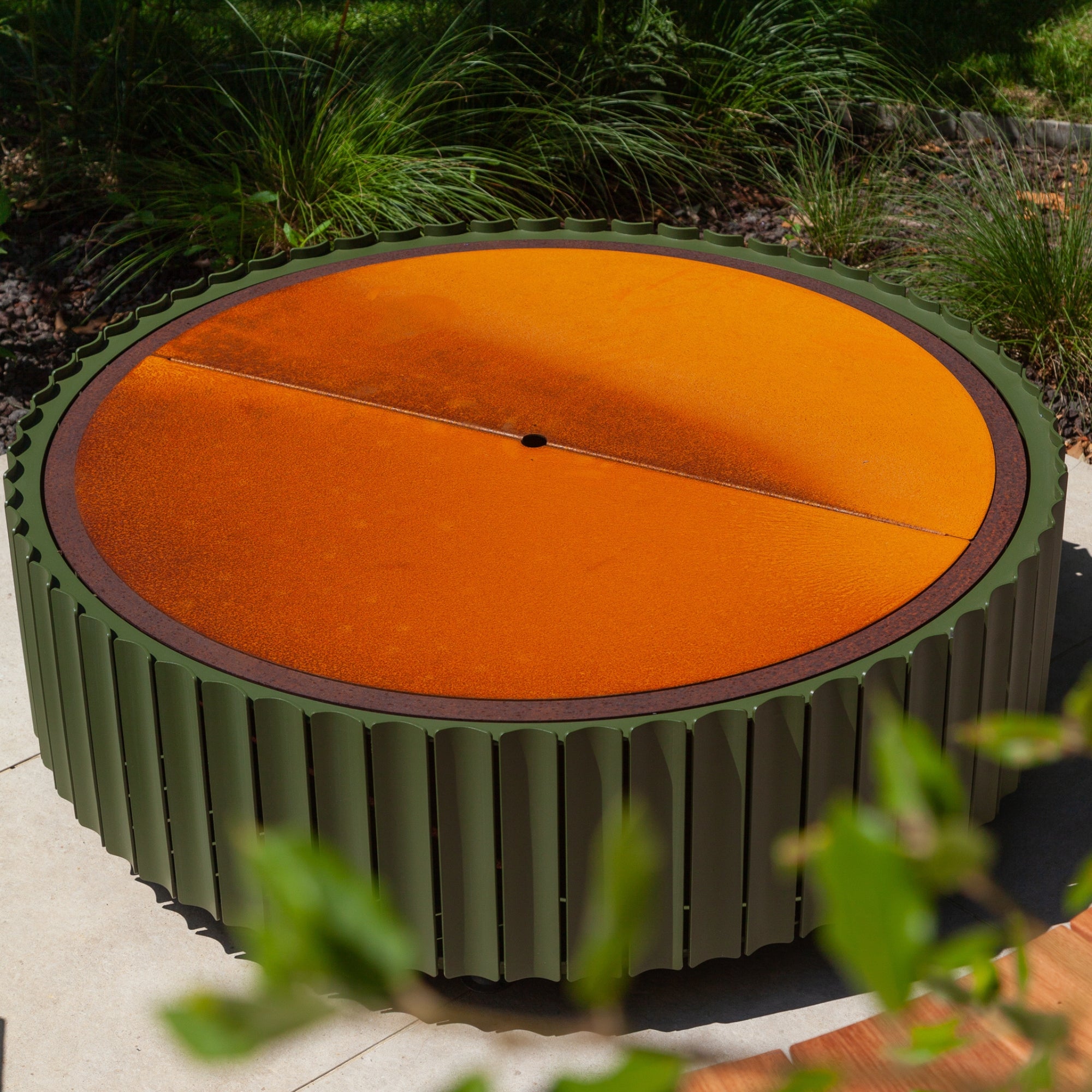 Wünder The Ring Fire Bowl – Corten Steel Outdoor Fire Pit