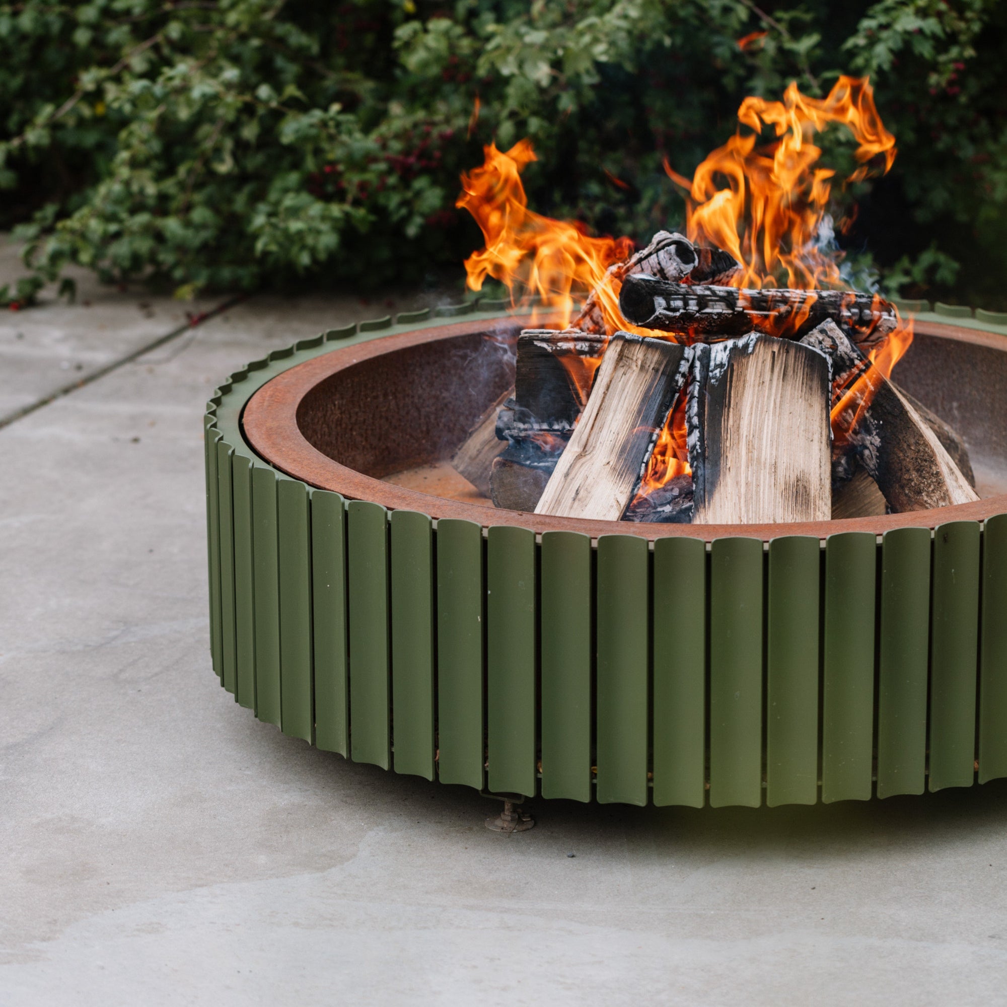 Wünder The Ring Fire Bowl – Corten Steel Outdoor Fire Pit
