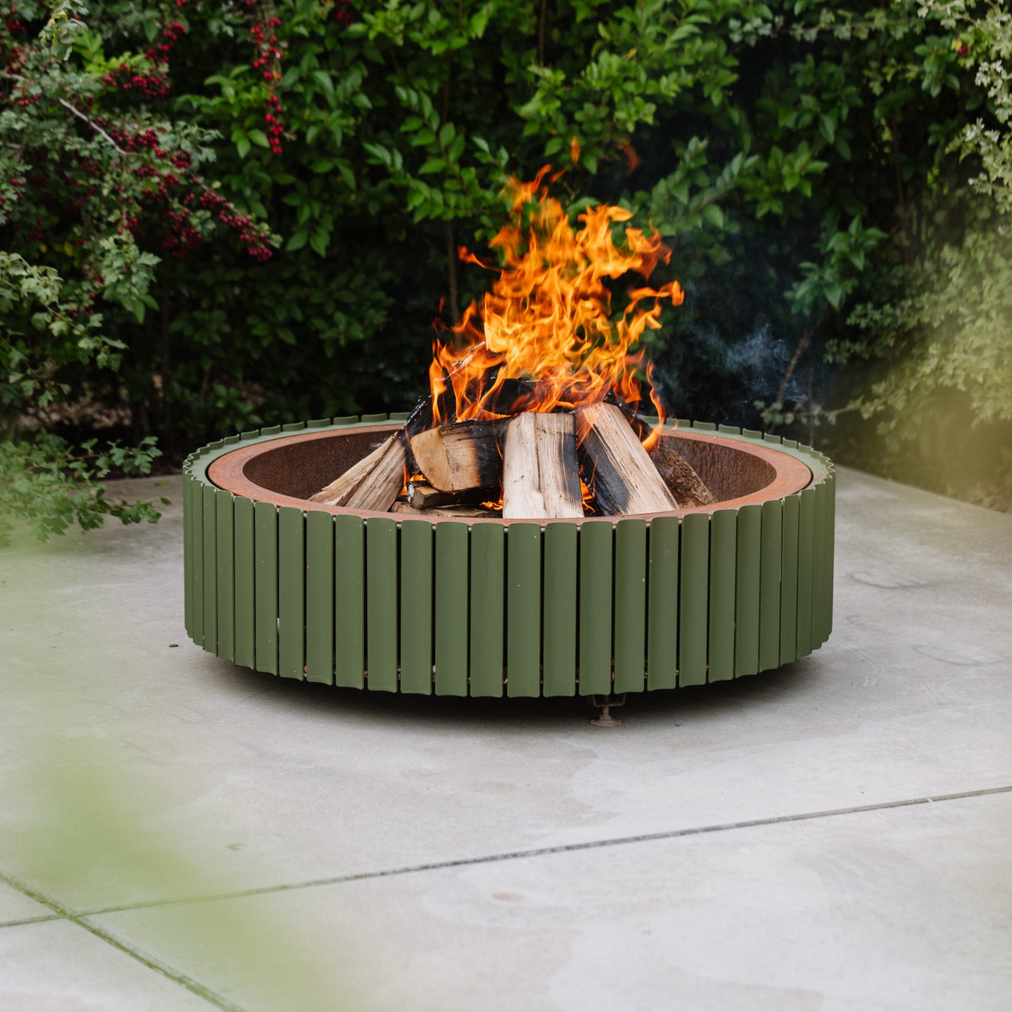 Wünder The Ring Fire Bowl – Corten Steel Outdoor Fire Pit