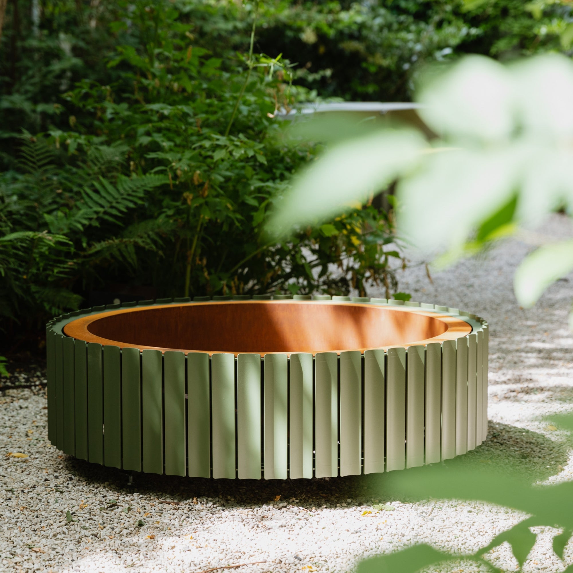Wünder The Ring Fire Bowl – Corten Steel Outdoor Fire Pit