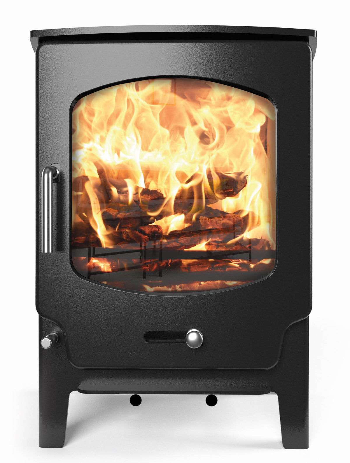 Saltfire ST-X5 Multi-Fuel Stove in Metallic Black
