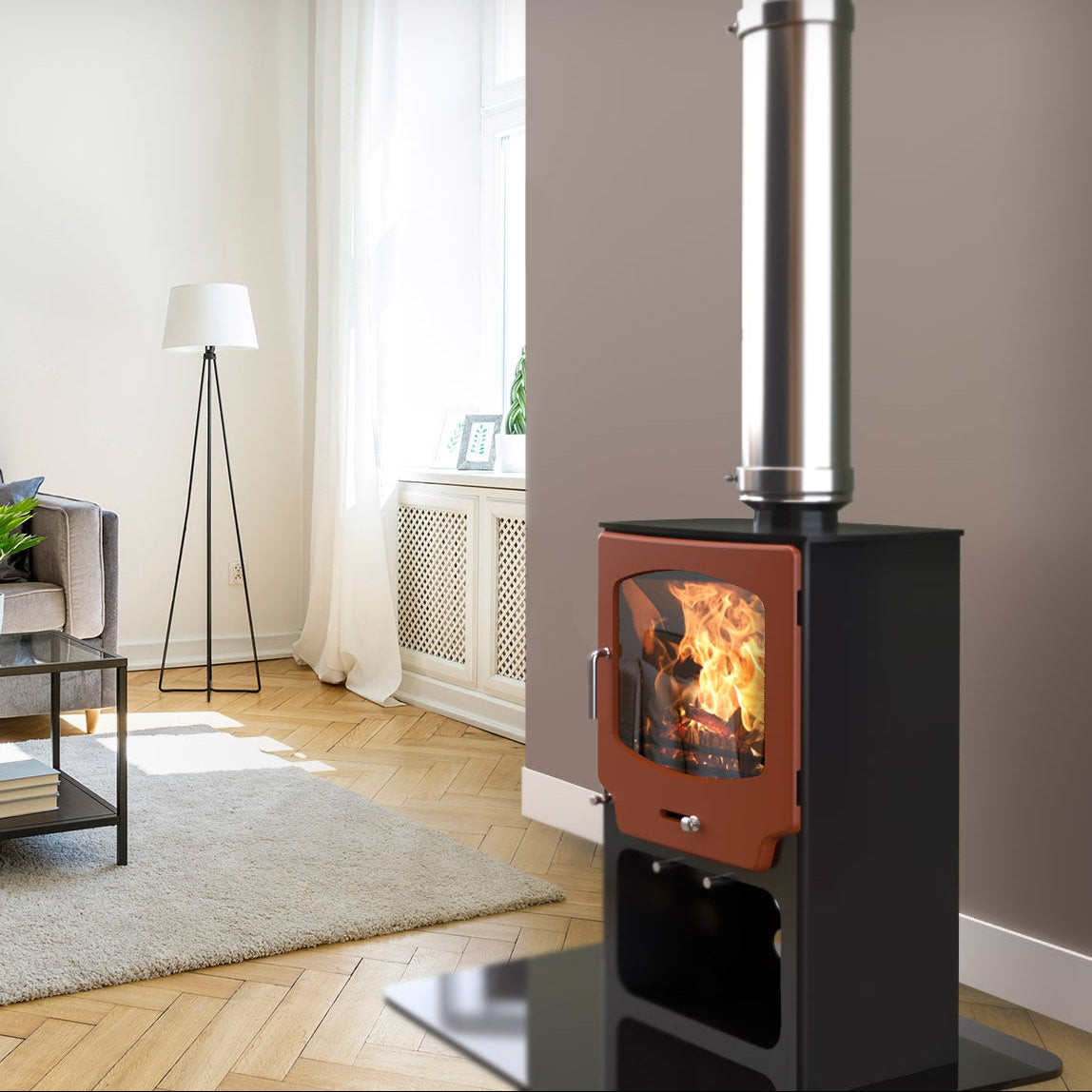 Saltfire ST-X8 Stove in Metallic Black