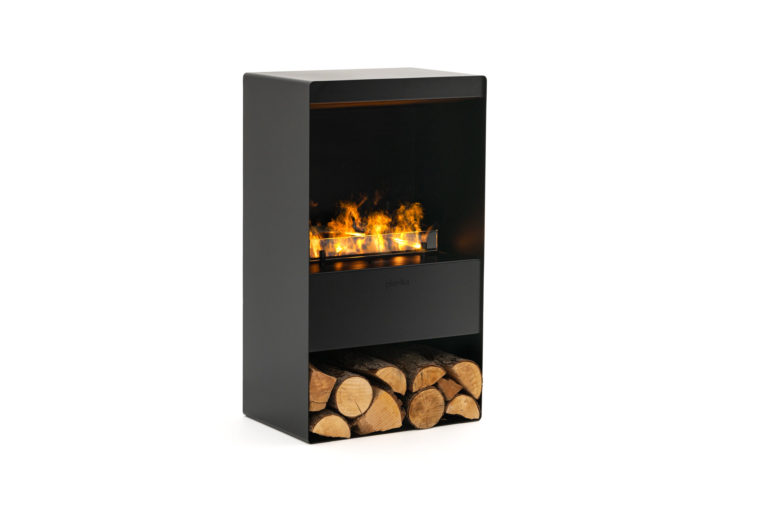 Planika Steamy - Freestanding water vapour fireplace with Optimyst® technology