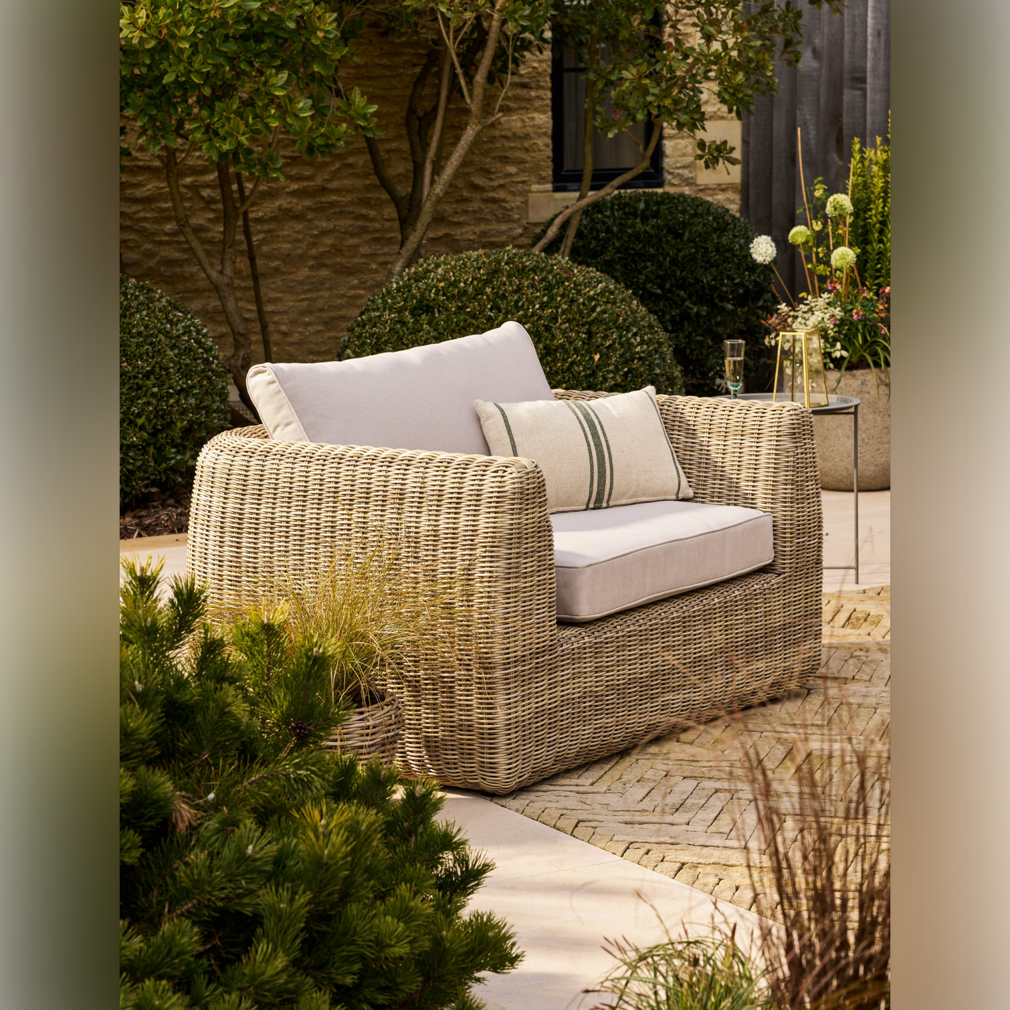 Skala 3 Seater Outdoor Sofa Set – PE Rattan