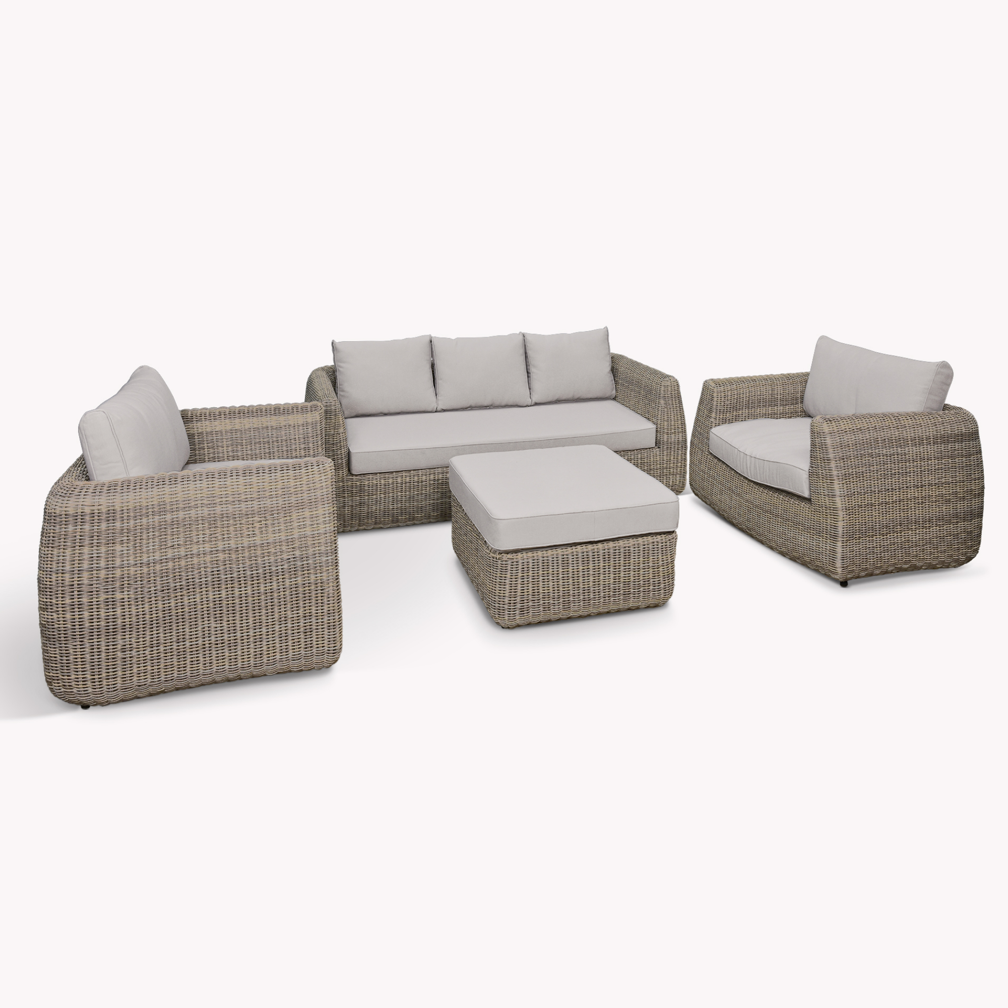Skala 3 Seater Outdoor Sofa Set – PE Rattan