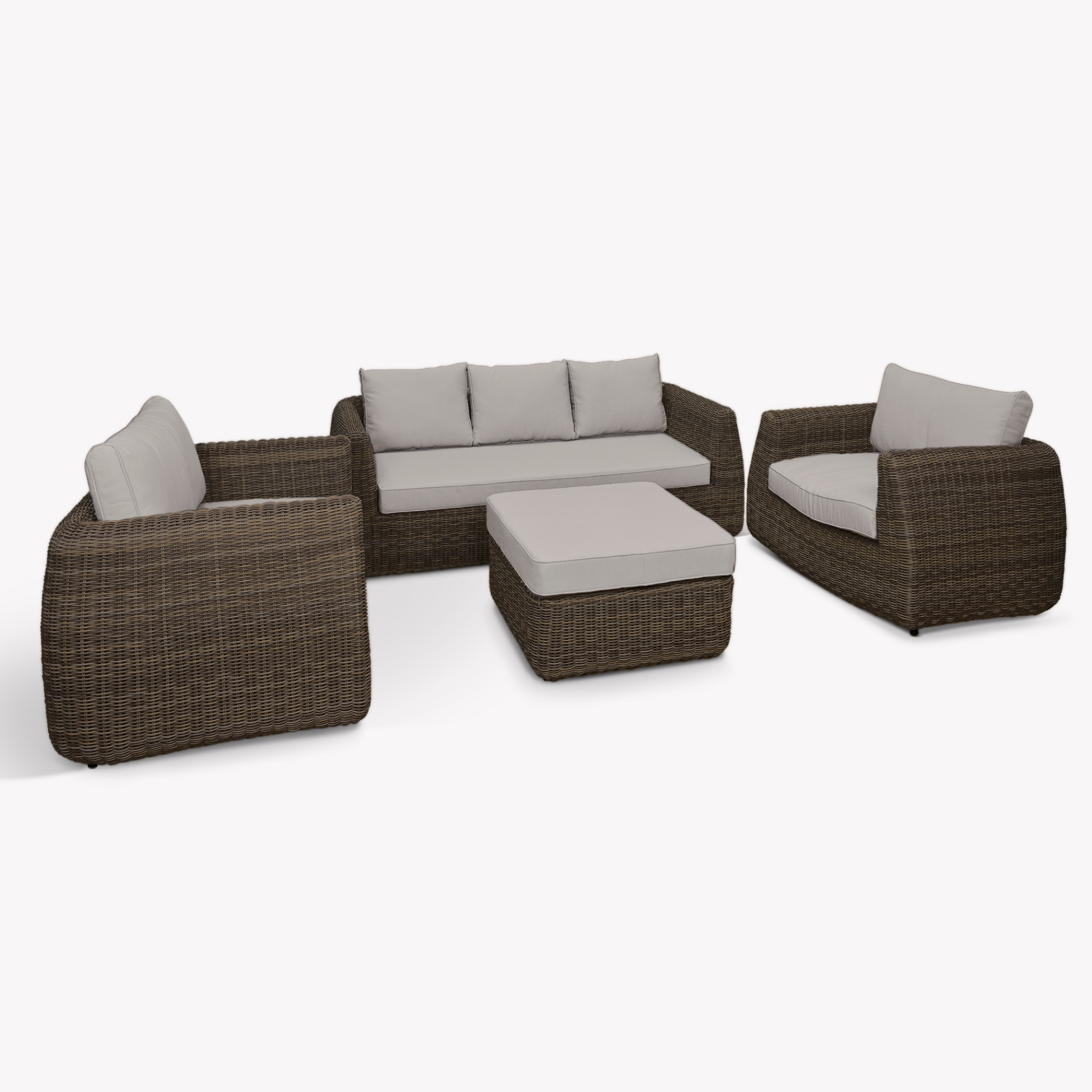 Skala 3 Seater Outdoor Sofa Set – PE Rattan