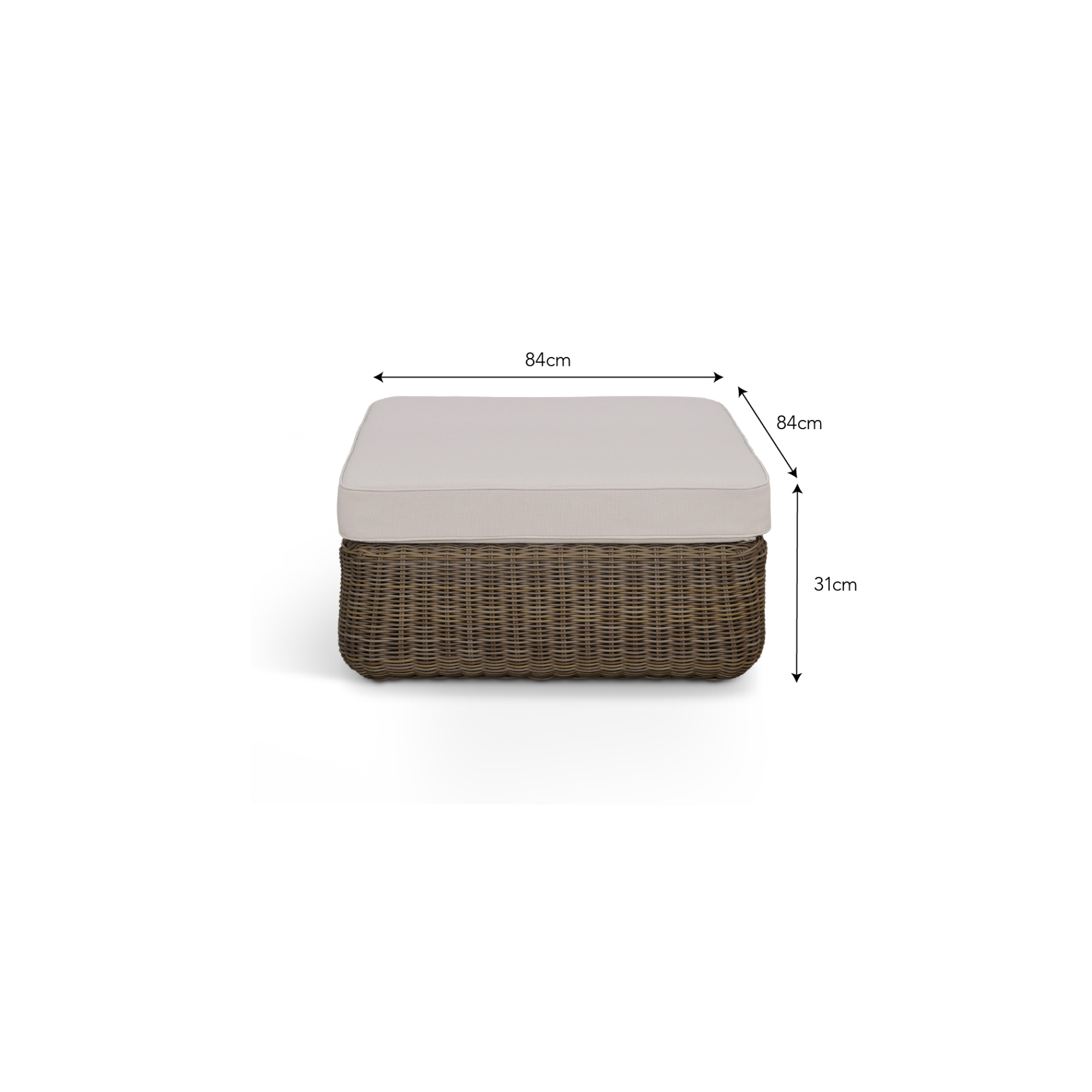 Skala Ottoman – PE Rattan