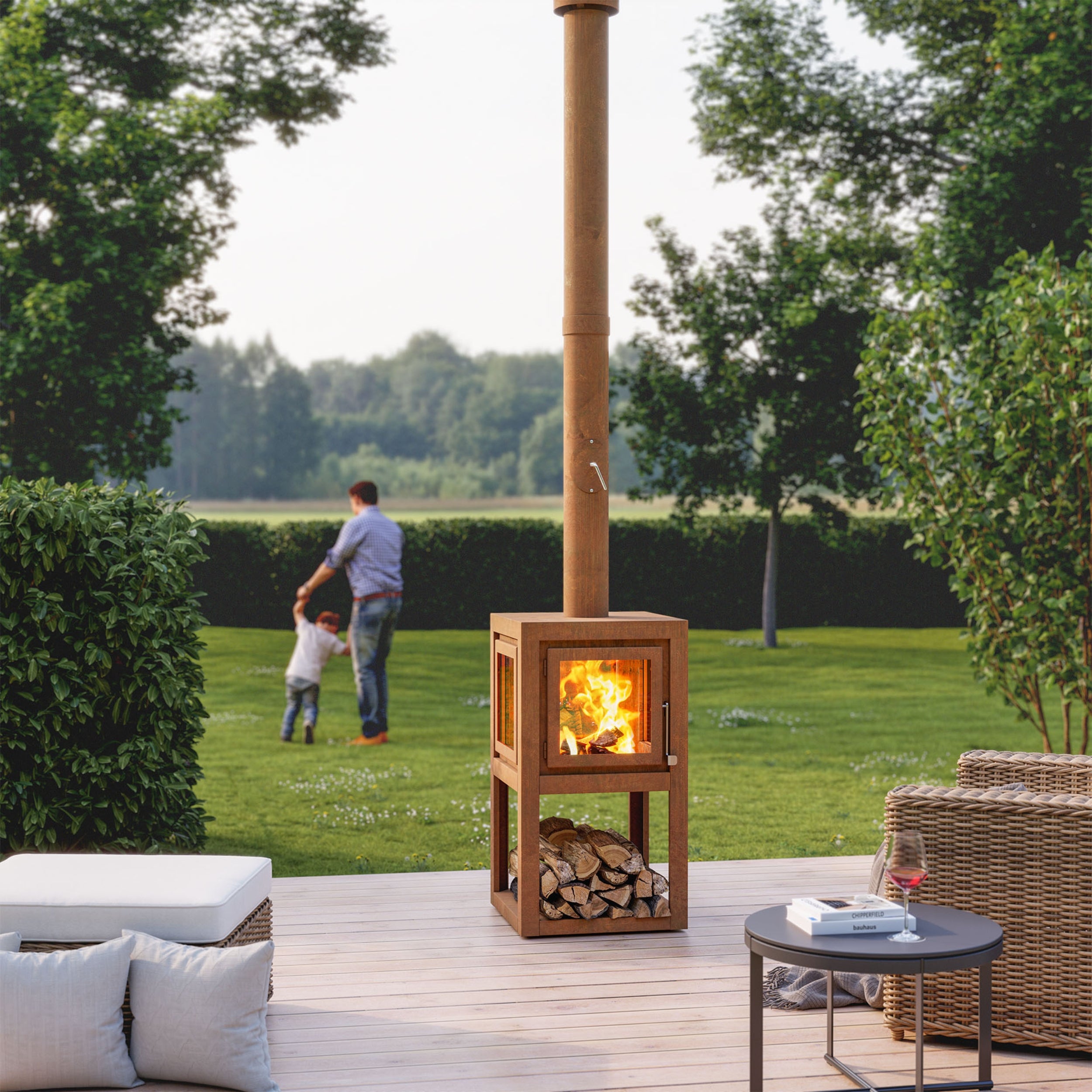 Thor D12 Outdoor Wood-Burning Stove
