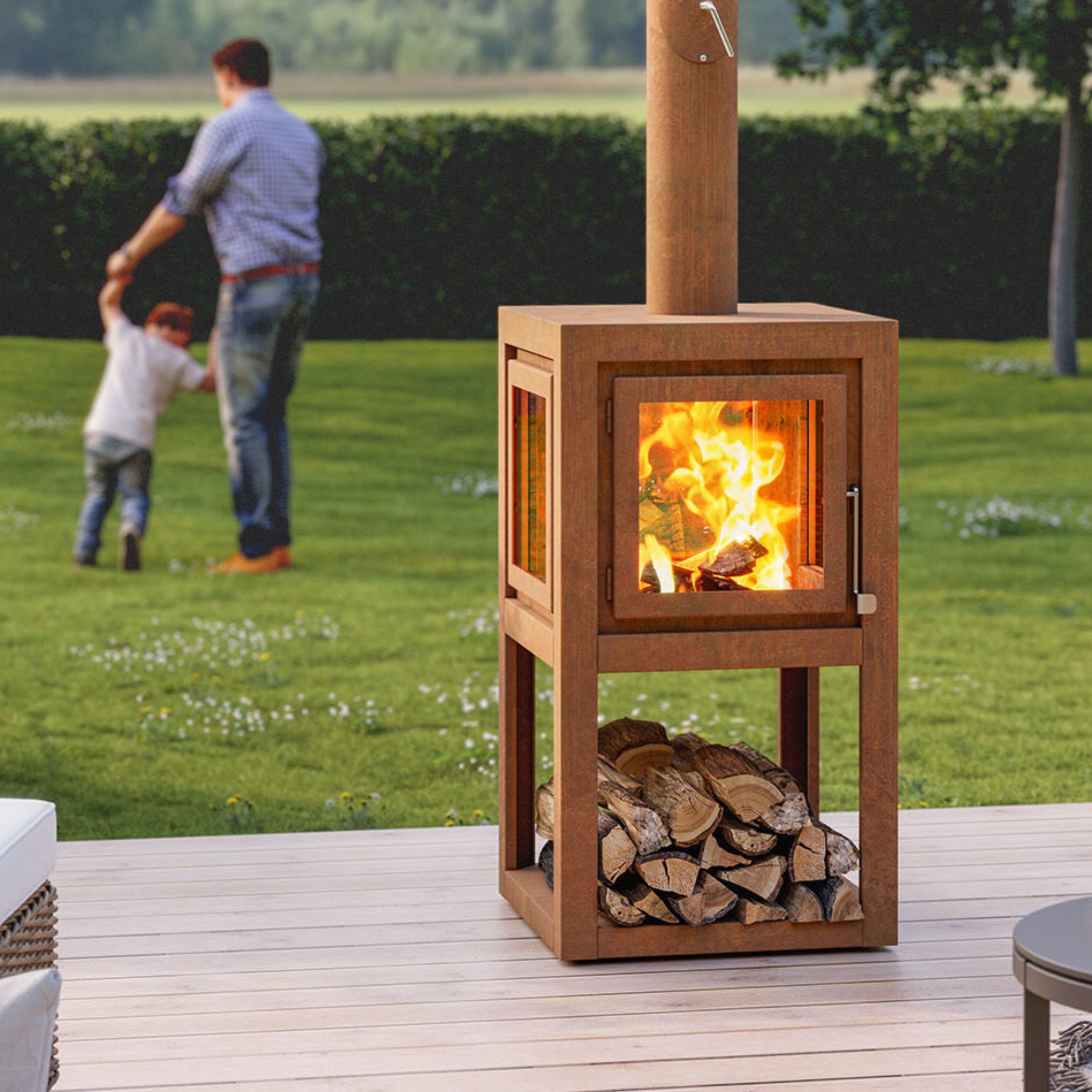 Thor D12 Outdoor Wood-Burning Stove
