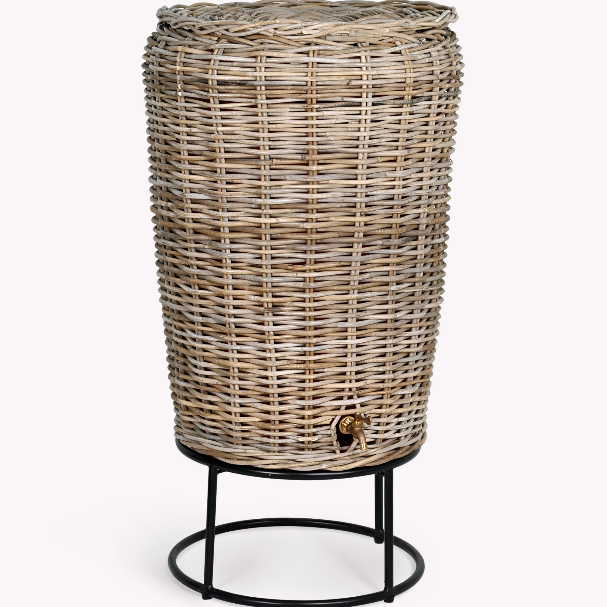 Kingscote 200L Rattan Water Butt – Natural